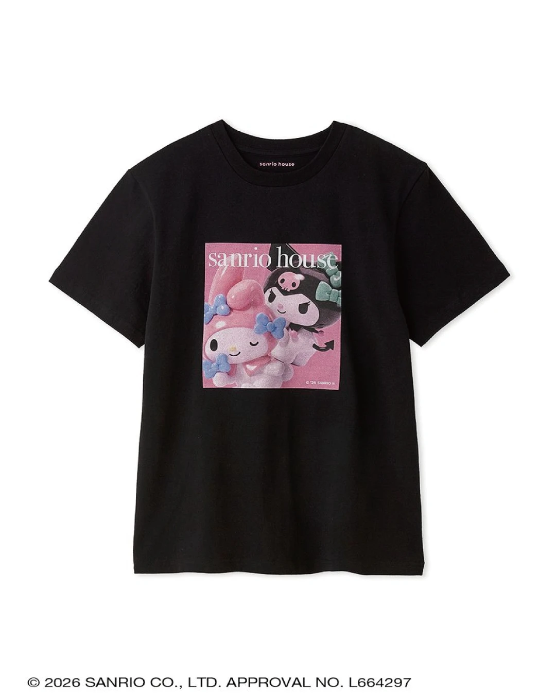Sanrio｜三麗鷗 相片藝術印花 短袖T恤 可愛日常 少女心 甜酷穿搭