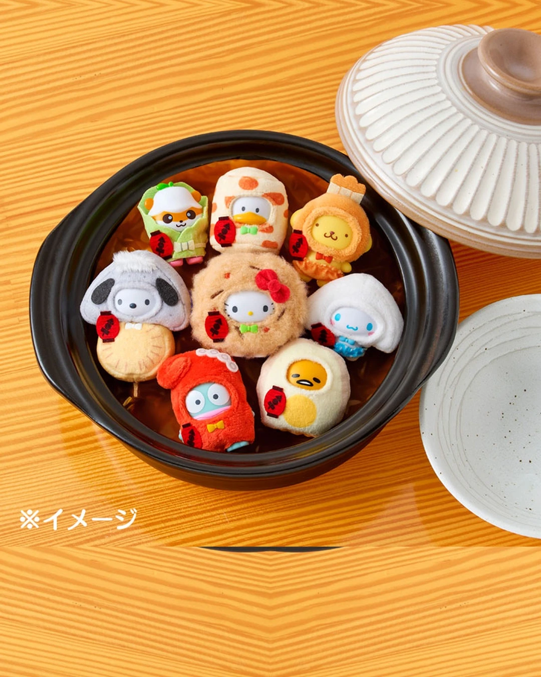SANRIO｜三麗鷗 ちびっとも 第5彈 關東煮造型 角色吊飾 盲盒 全8款