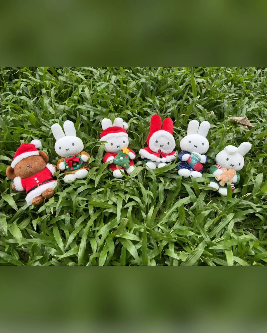 Miffy｜VIPO 米菲 聖誕系列 毛絨吊飾 盲盒 全6款＋隱藏款