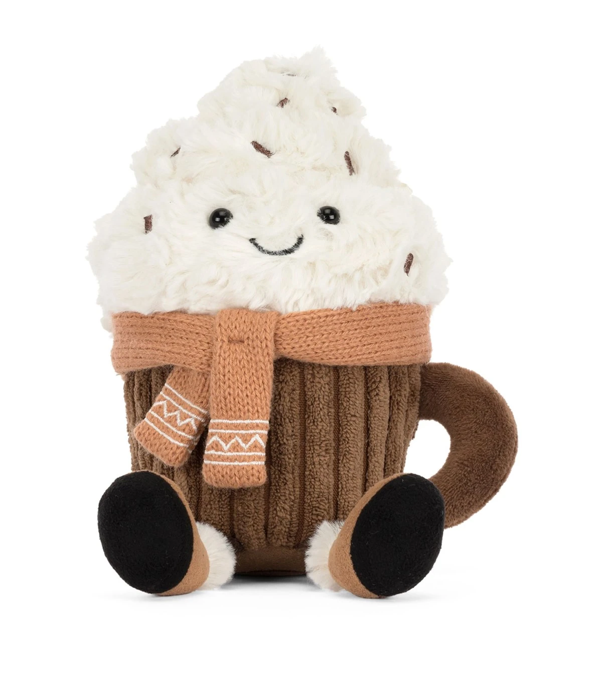 Jellycat｜圍巾熱可可 Amuseables Scarffles Hot Chocolate 聖誕限定 毛絨玩偶