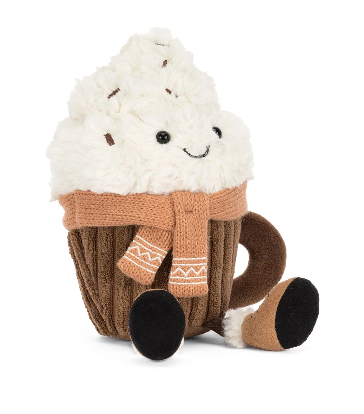 Jellycat｜圍巾熱可可 Amuseables Scarffles Hot Chocolate 聖誕限定 毛絨玩偶