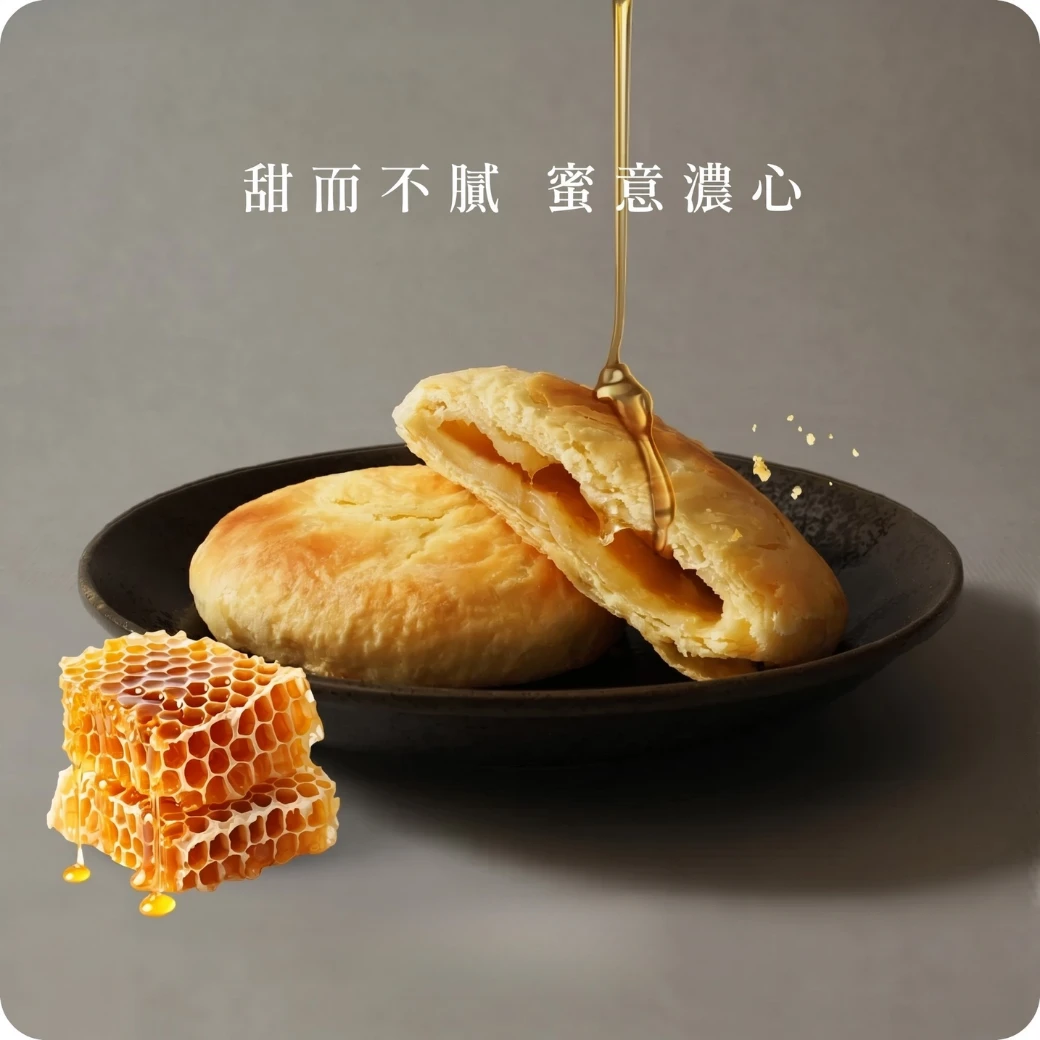 蜂蜜太陽餅（奶素）