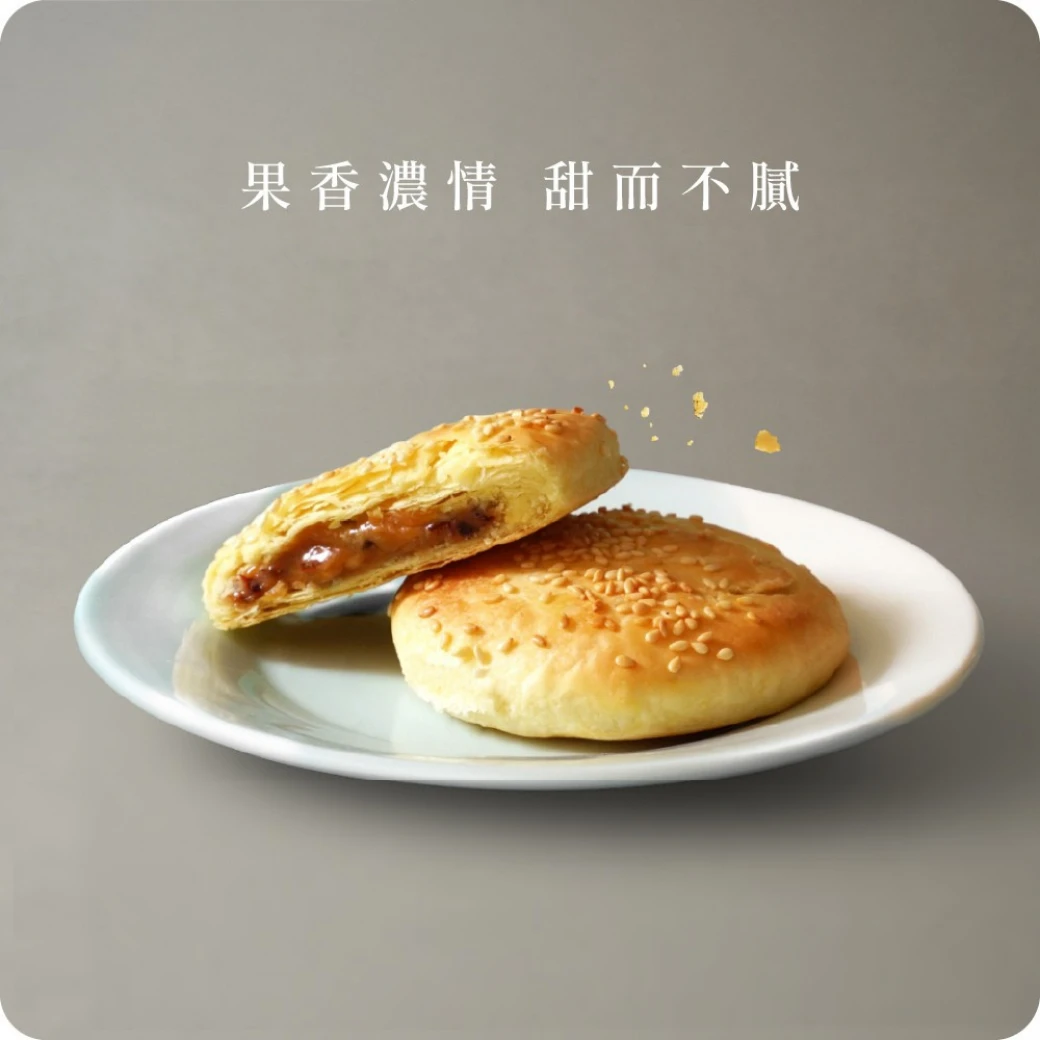 荔枝乳酪太陽餅 (奶素)