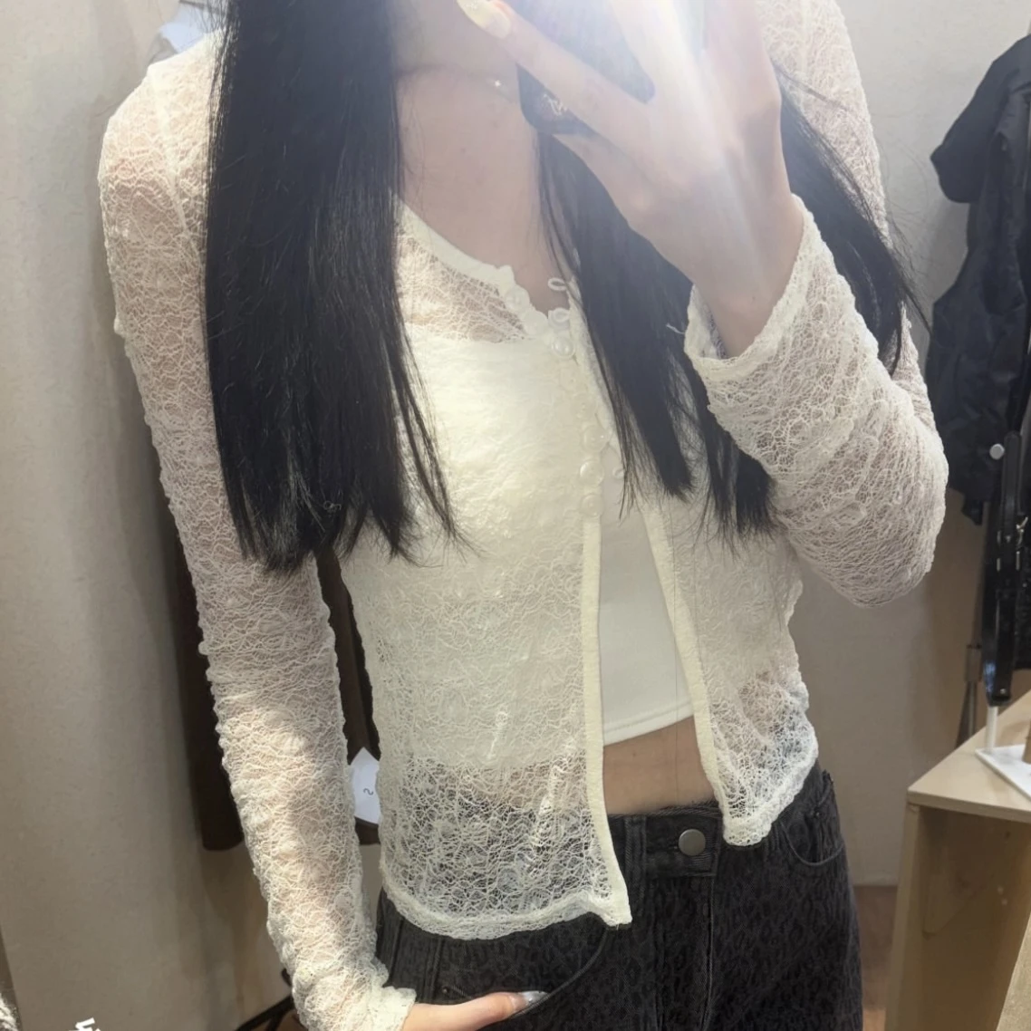 蕾絲開衫