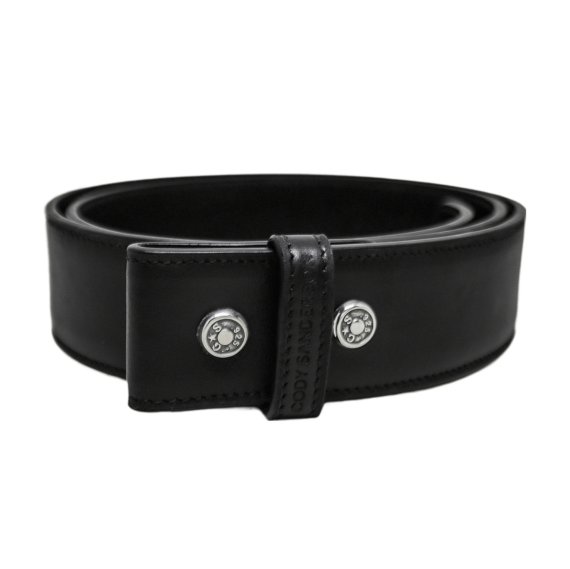 CS PRIMER STUD LEATHER BELT