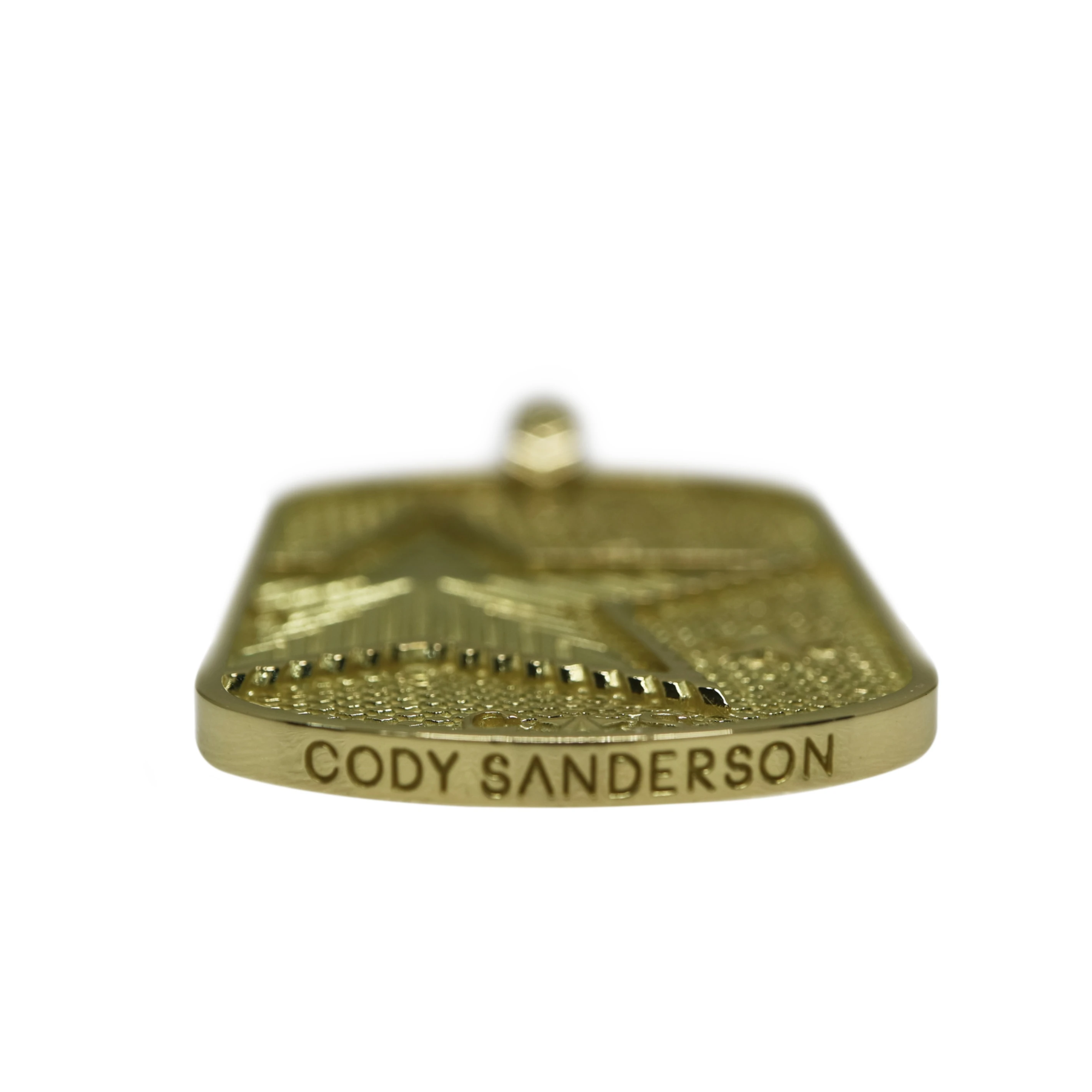 CS BEAT THE VIRUS DOG TAG 18K GOLD