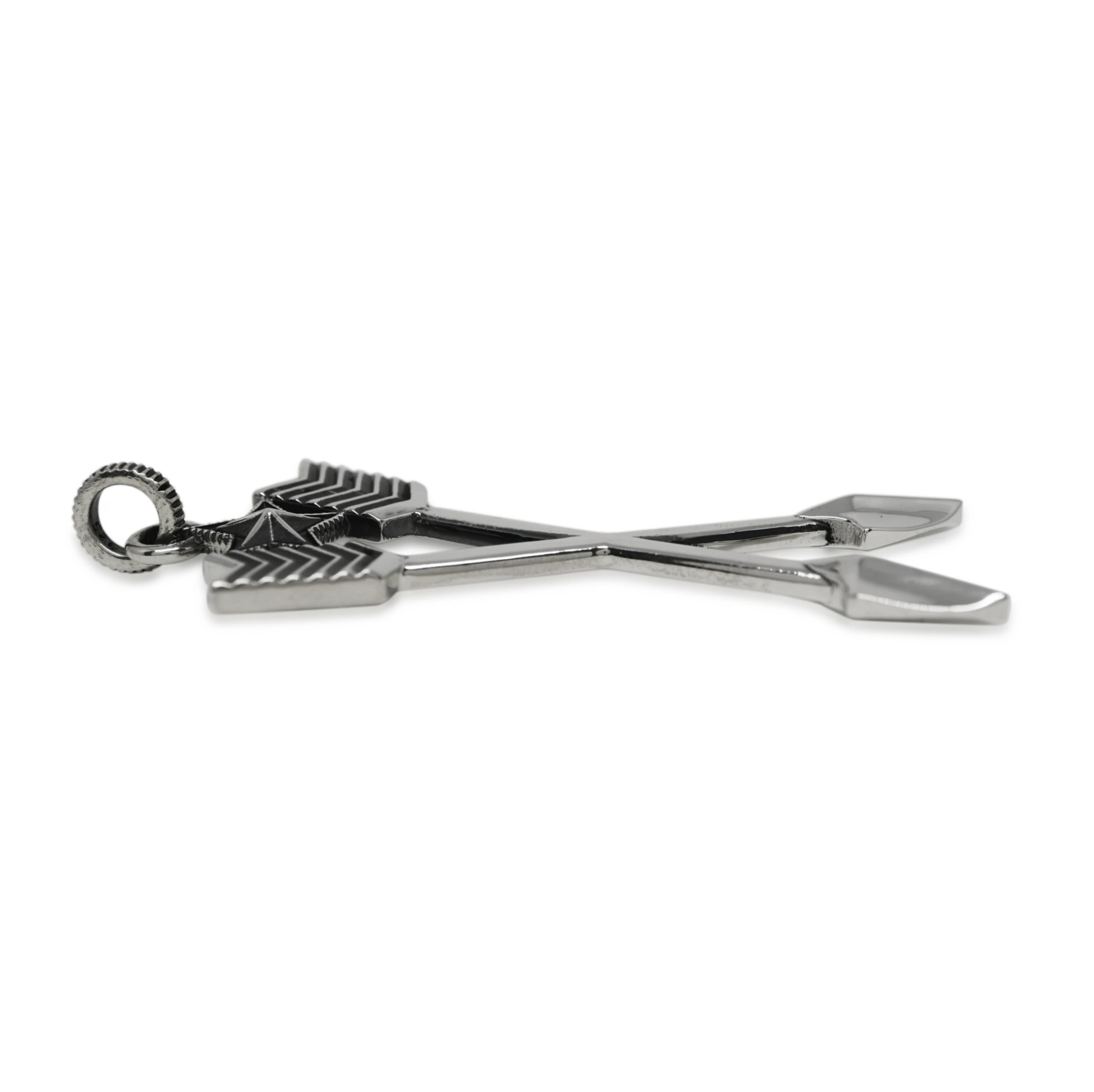 DOUBLE ARROW STAR PENDANT