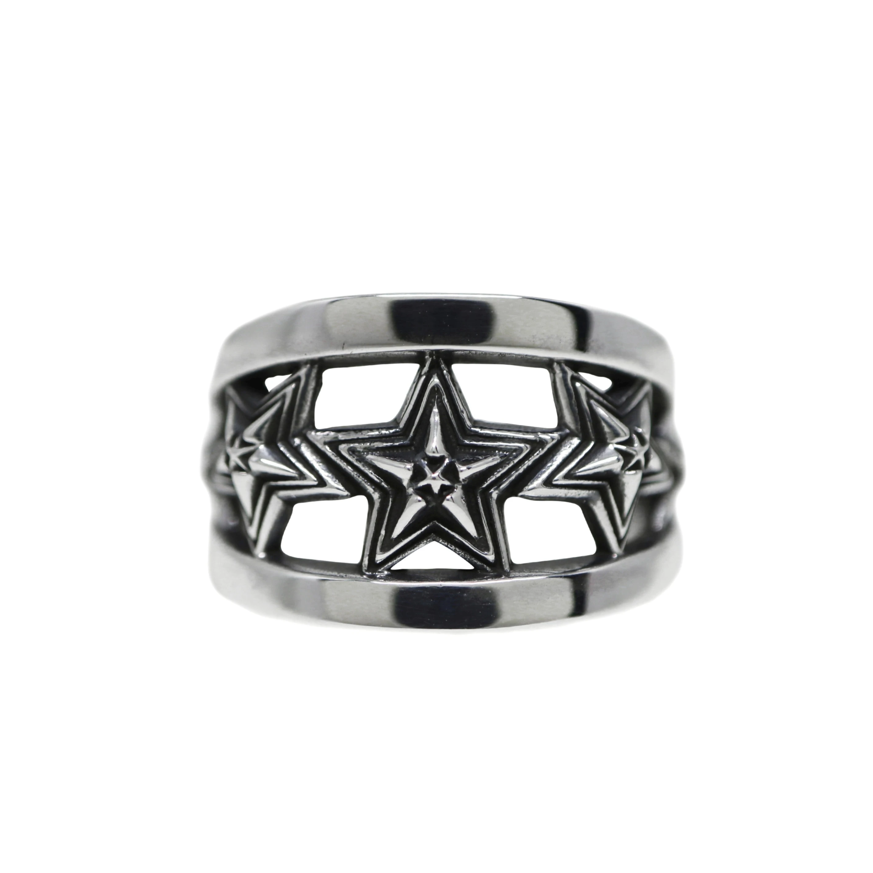 5 STAR IN STAR CUT OUT RING - 2