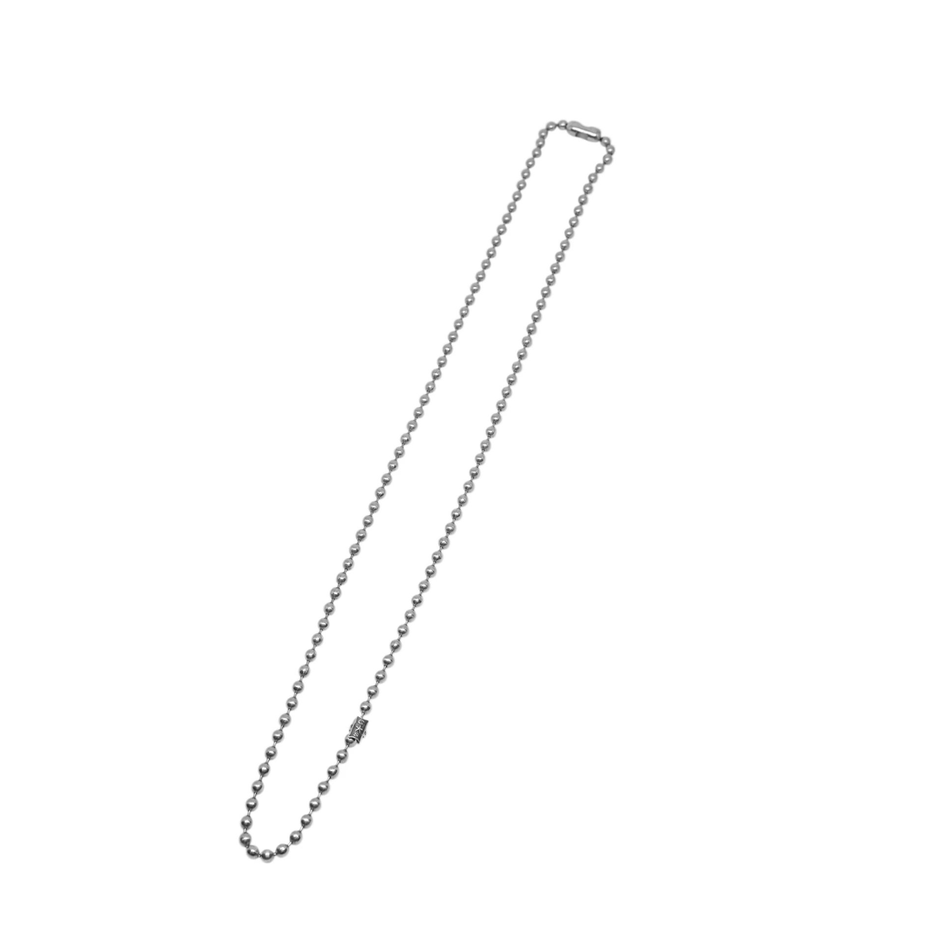 STAINLESS BALL CHAIN NECKLACE