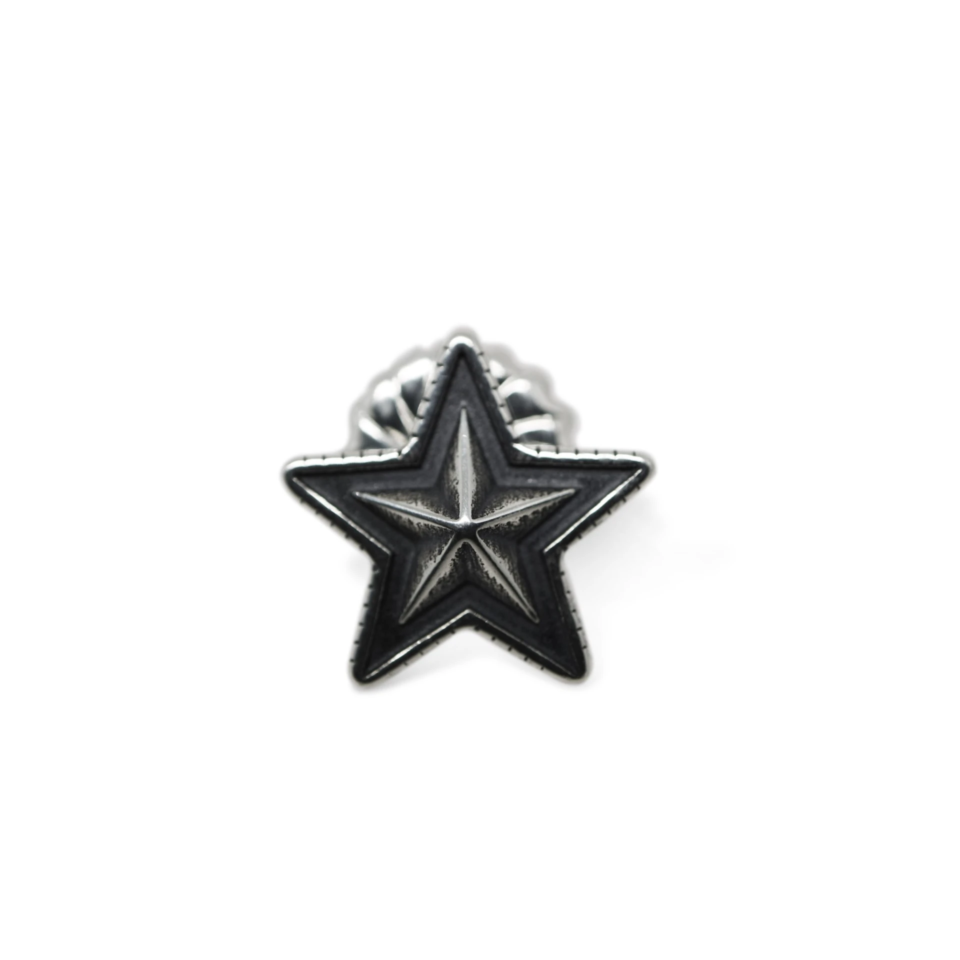 LARGE STAR STUD PIERCED EARRING
