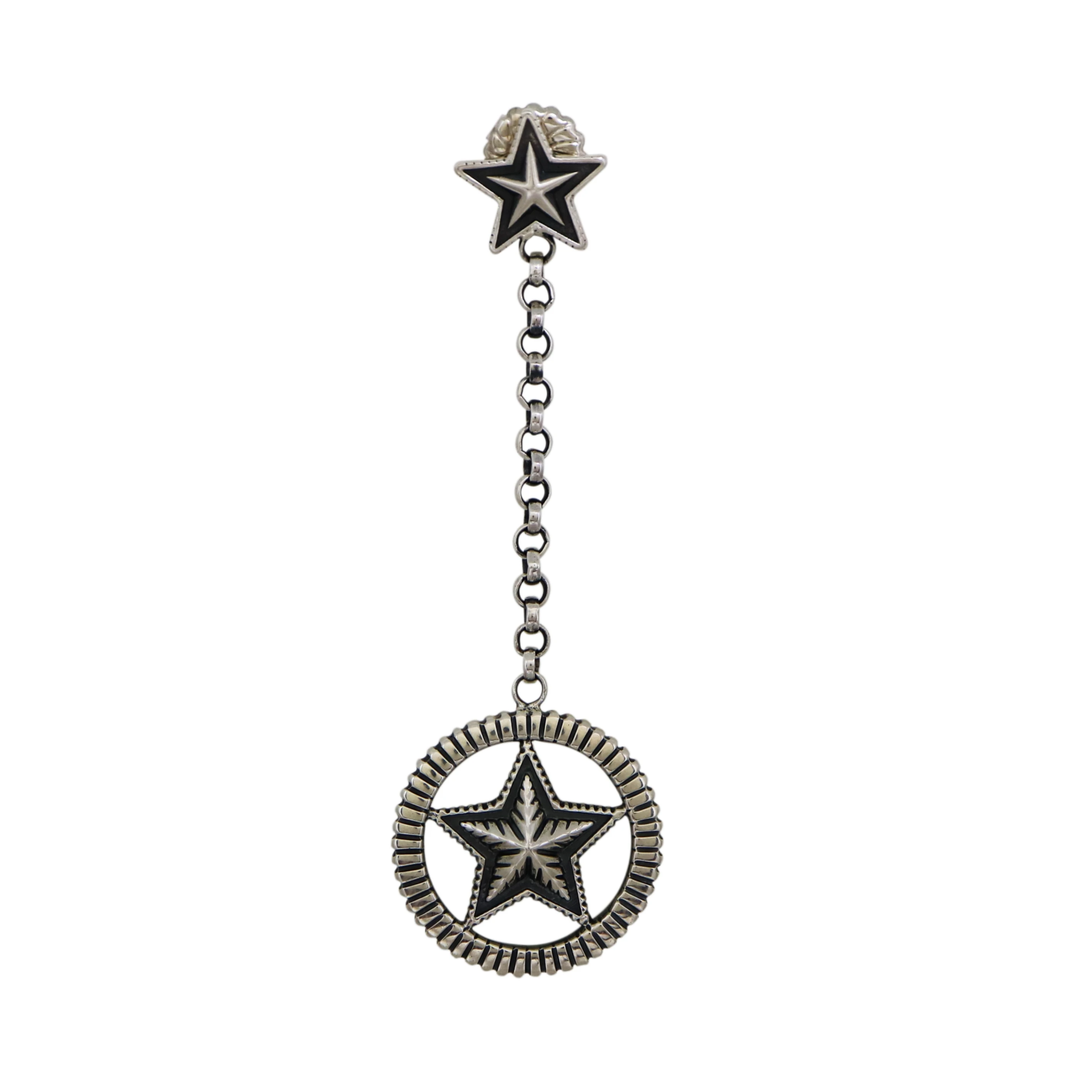 DEPP STAR COIN EARRING