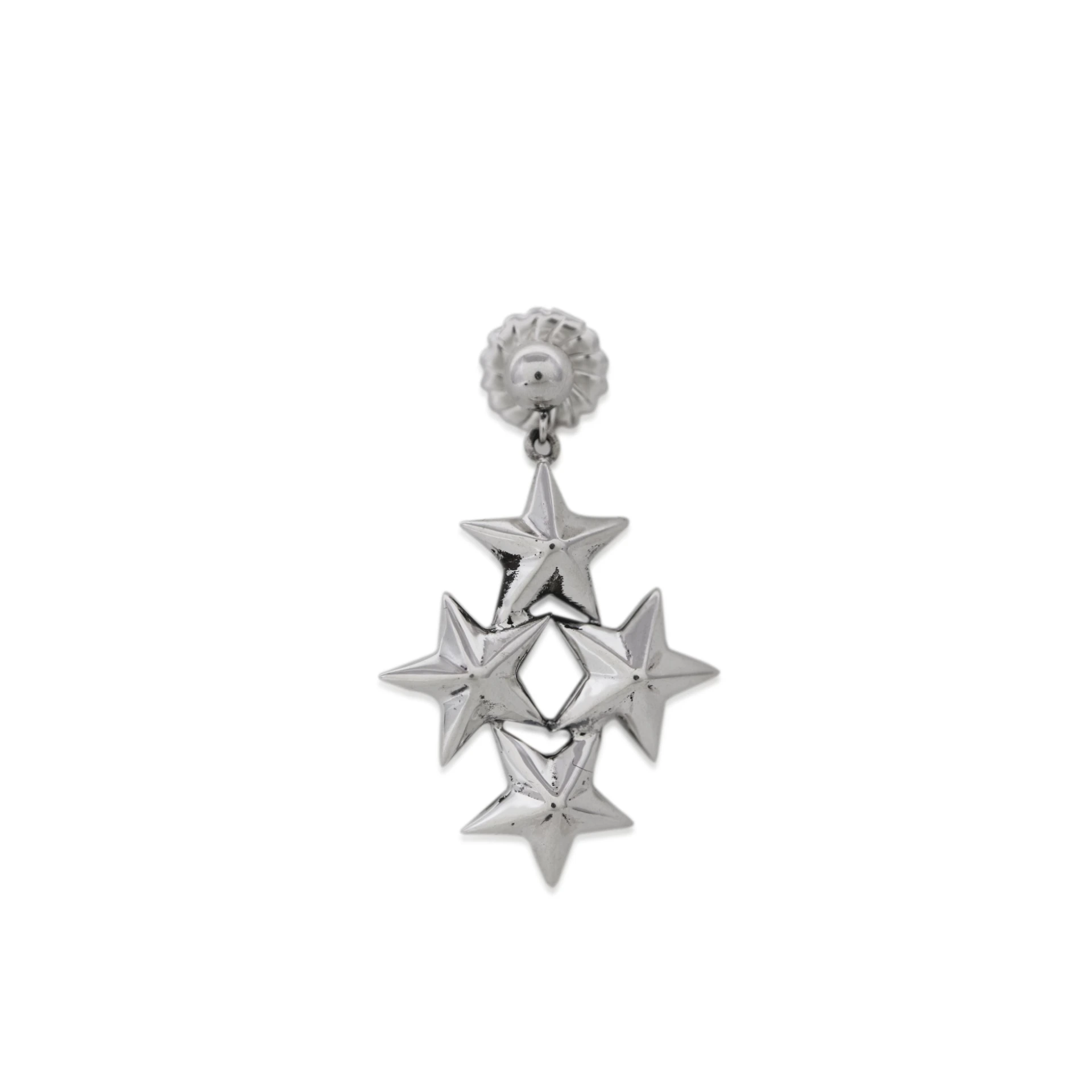 4 SOLID STAR EARRING