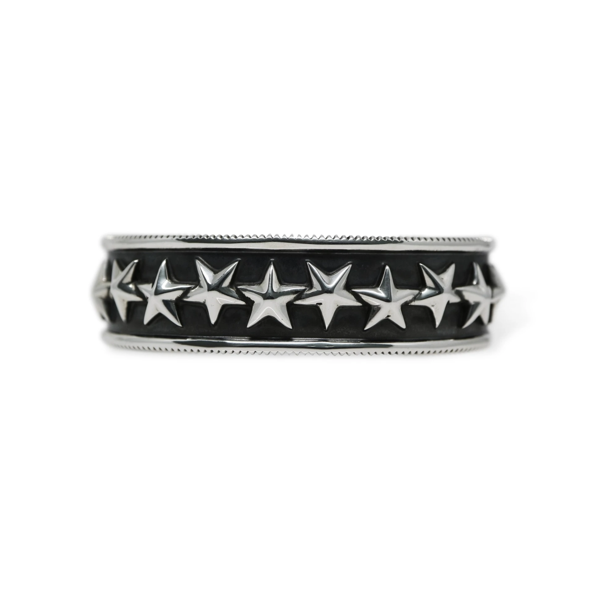 DOUBLE DIPPER STAR WITH FILED WIRE EDGE CUFF