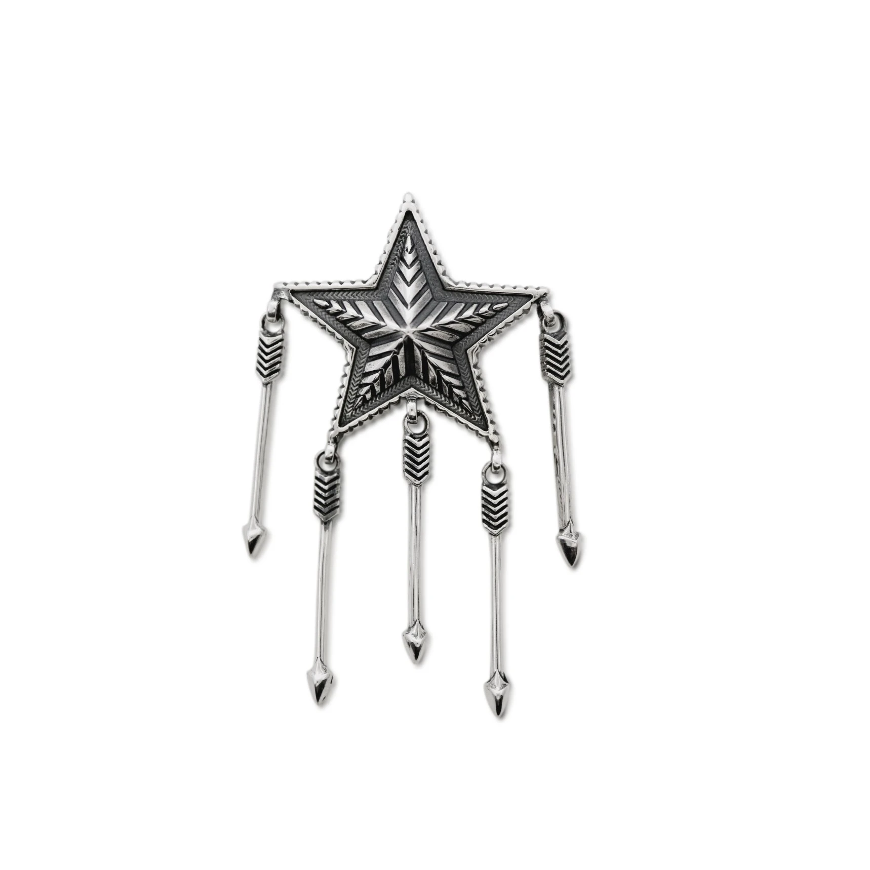 SMALL DEPP STAR DREAM CATCHER PENDANT