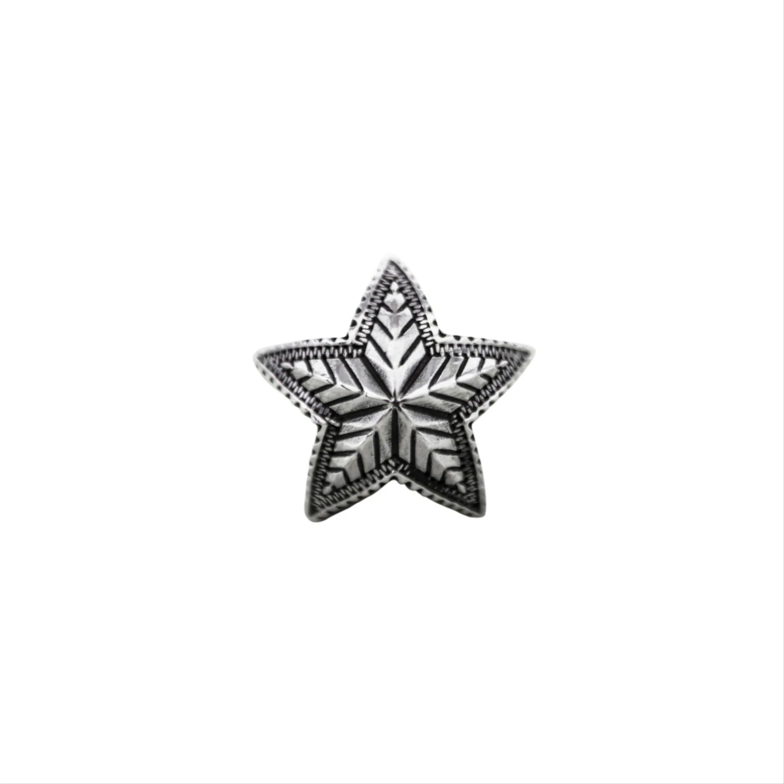 SMALL DOUBLE FACE DEPP STAR PENDANT WITH CHAIN