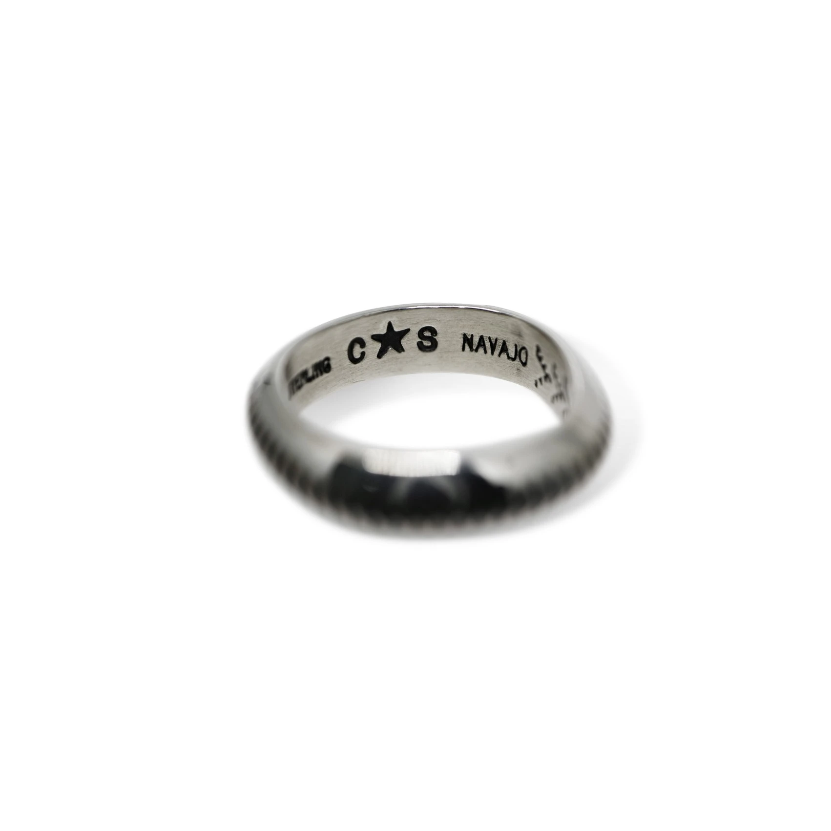 COIN TOP TRIANGLE RING