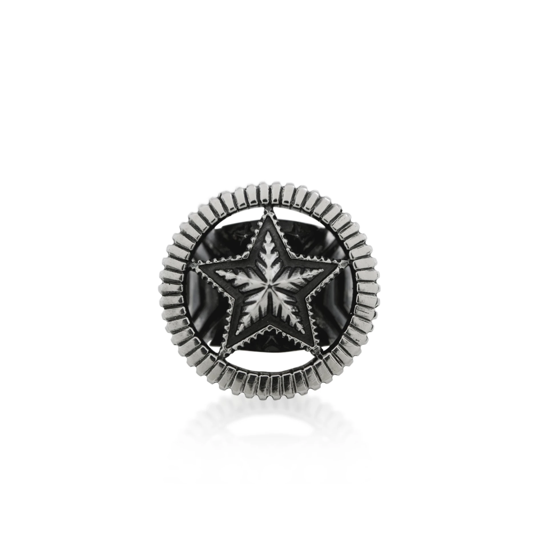 MT. FUJI W / DEPP STAR COIN RING