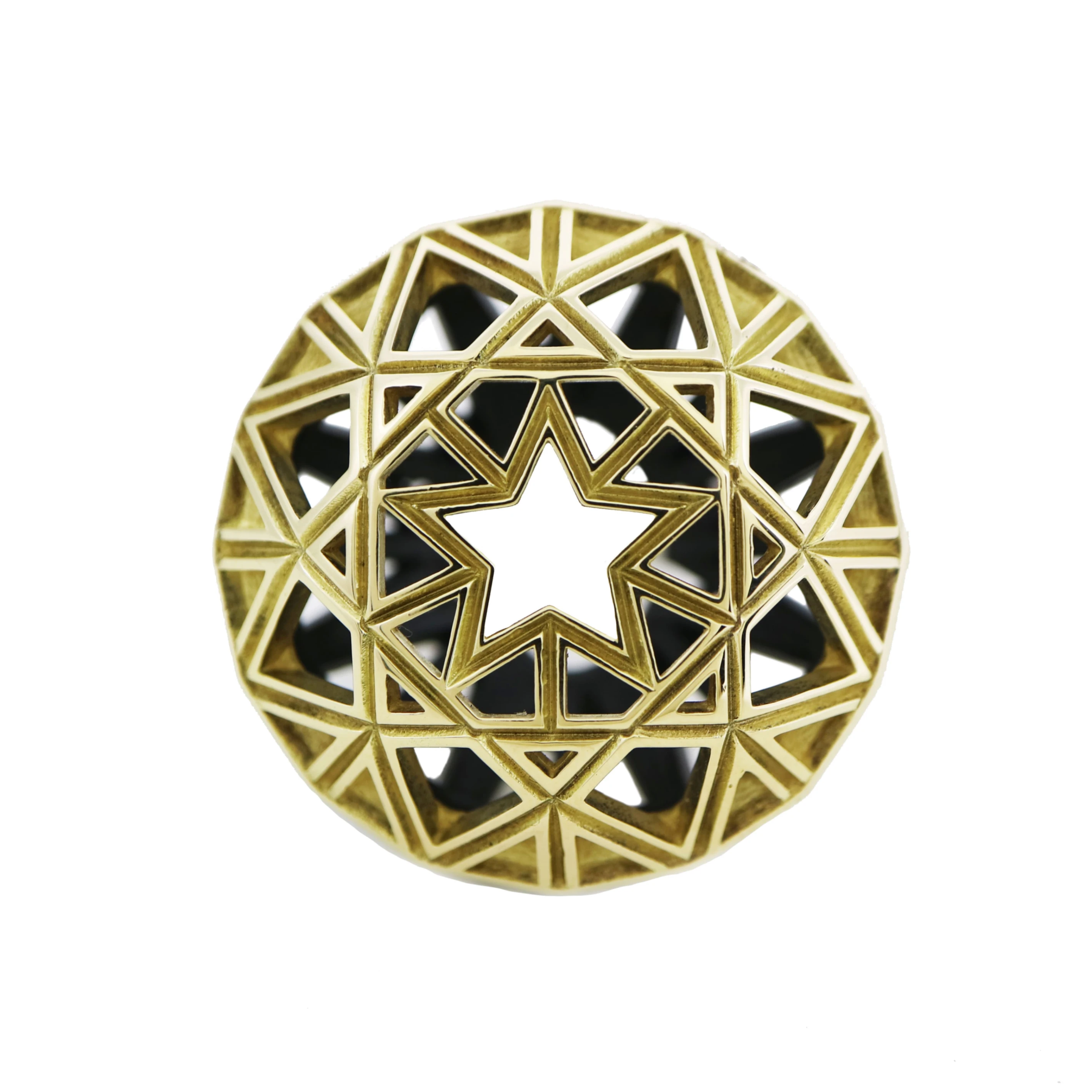 ★ DIAMOND CANDY STAR RING 925/18K