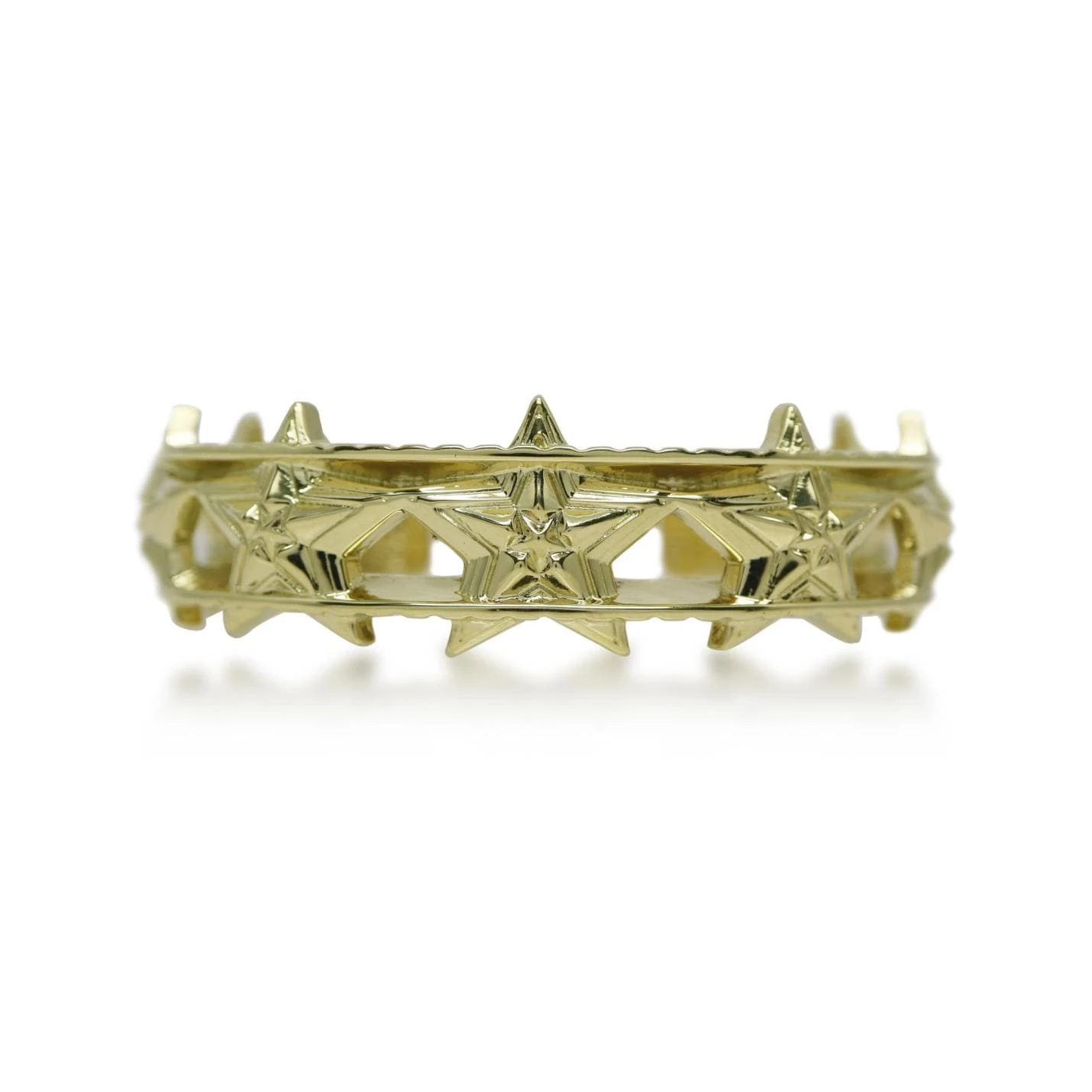 BARBED STAR IN STAR CUFF 18K GOLD - VIP EXCLUSIVE