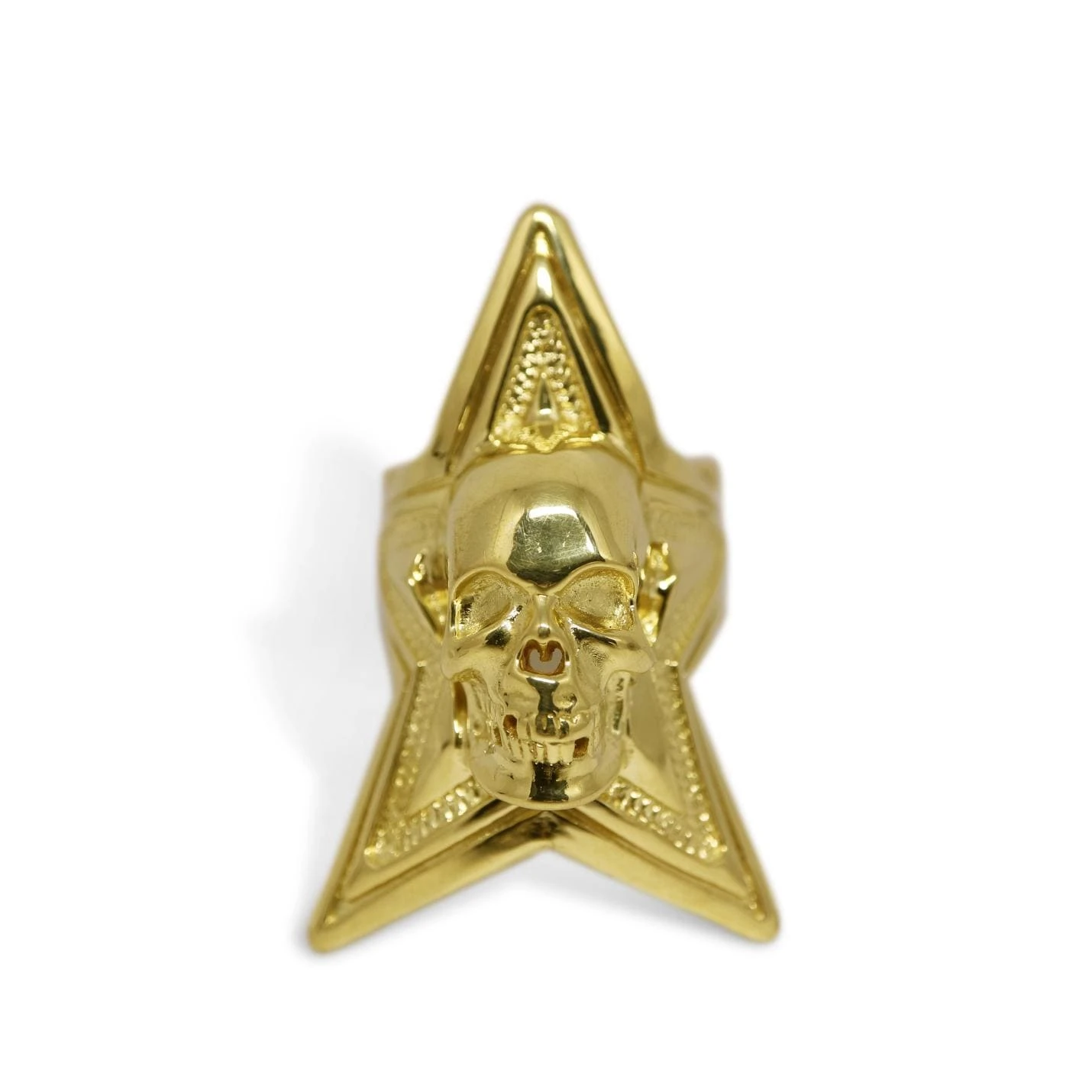 LARGE SKULL STAR 18K GOLD - VIP EXCLUSIVE