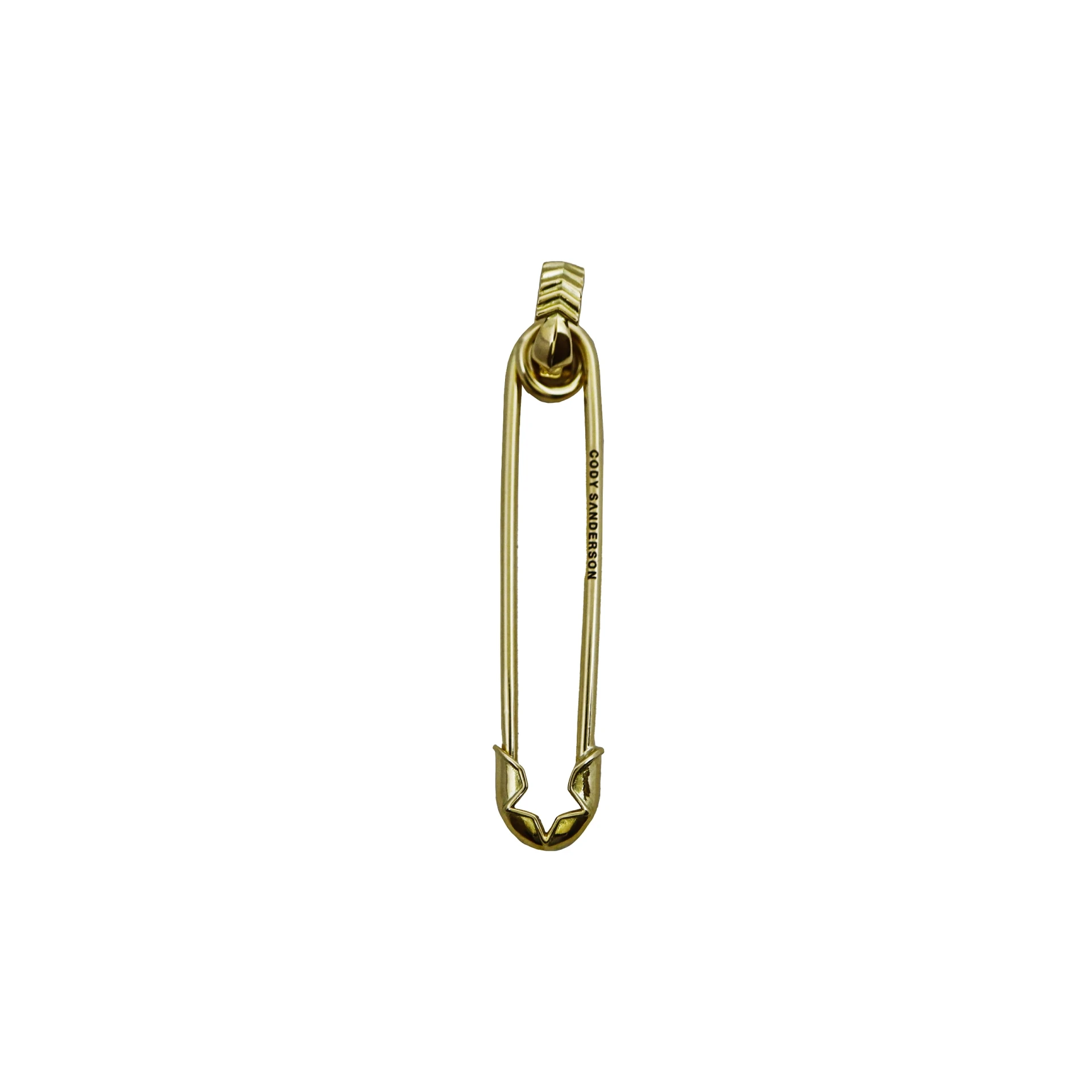 SMALL PIN-UP STAR SAFETY PIN 18K GOLD - VIP EXCLUSIVE