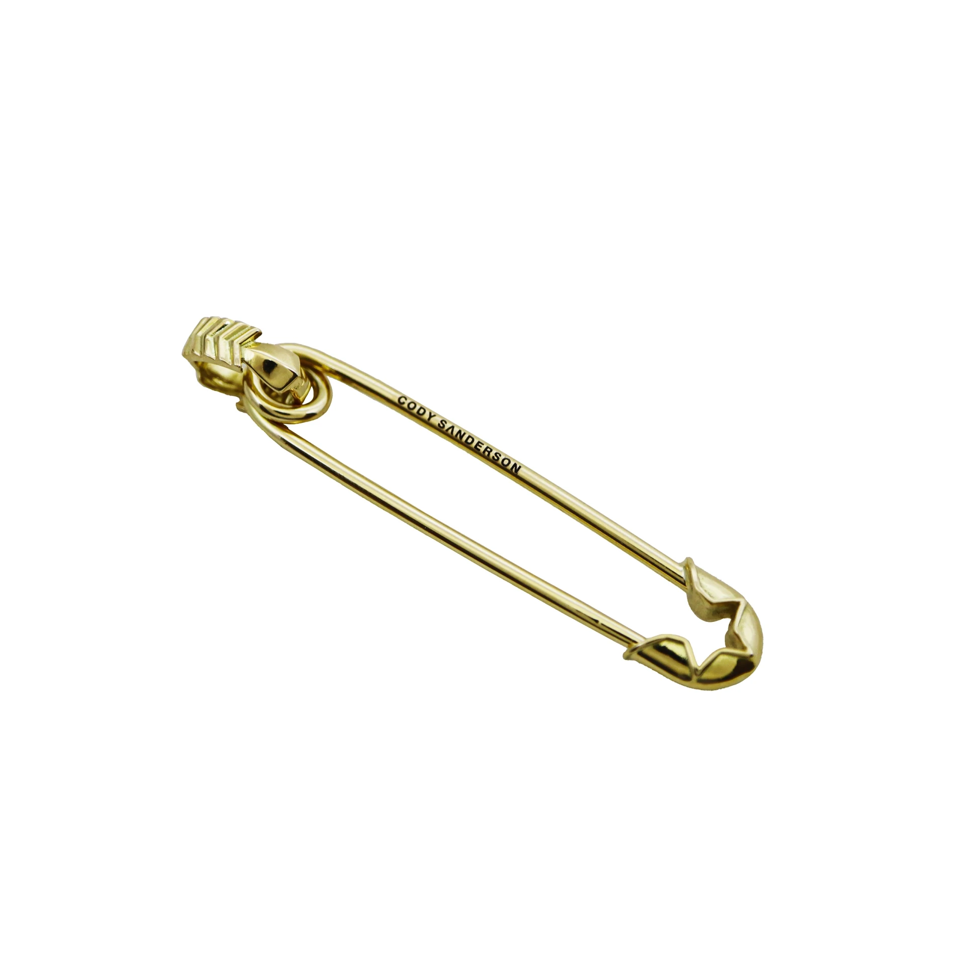 SMALL PIN-UP STAR SAFETY PIN 18K GOLD - VIP EXCLUSIVE