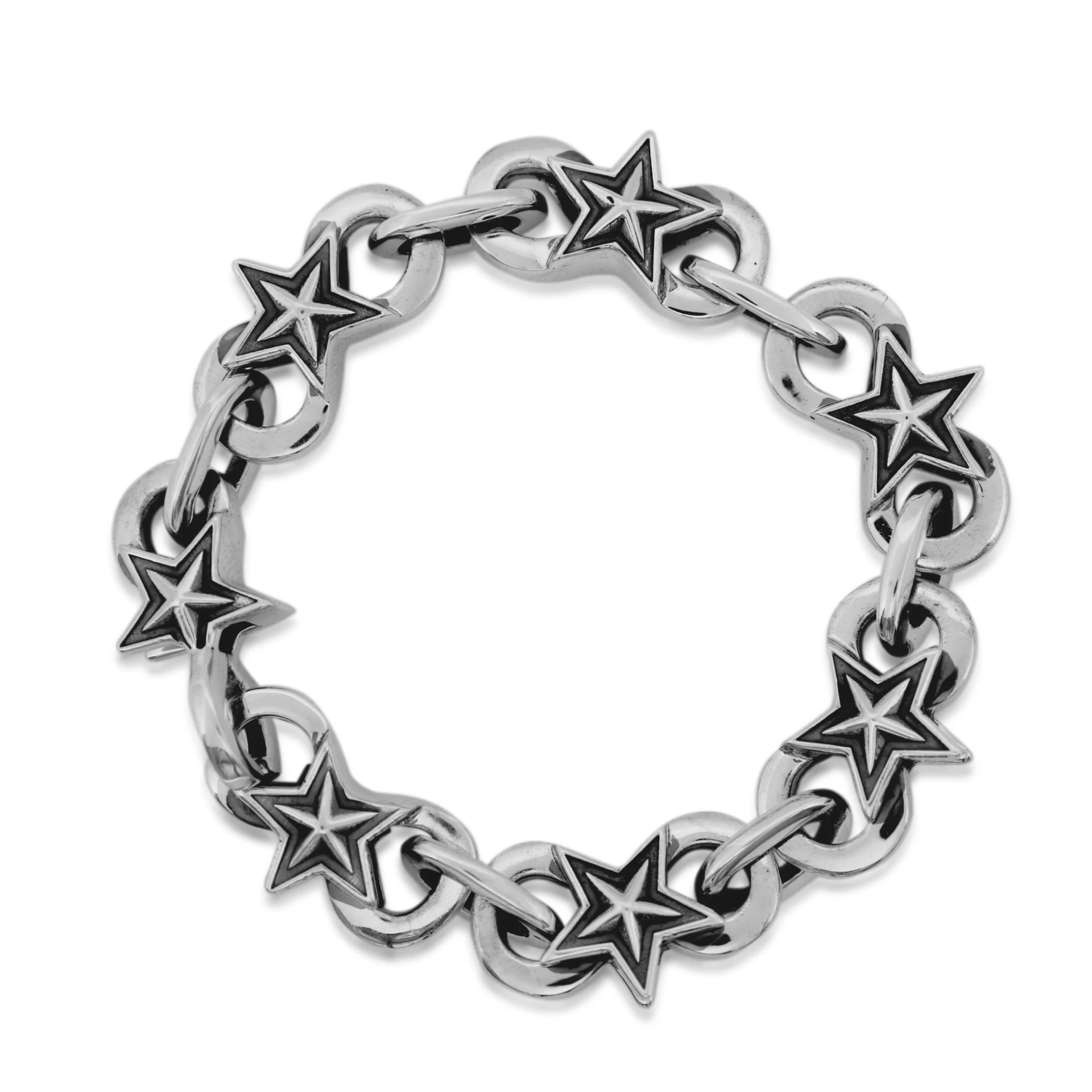 INFINITY LINK W / LARGE STAR BRACELET