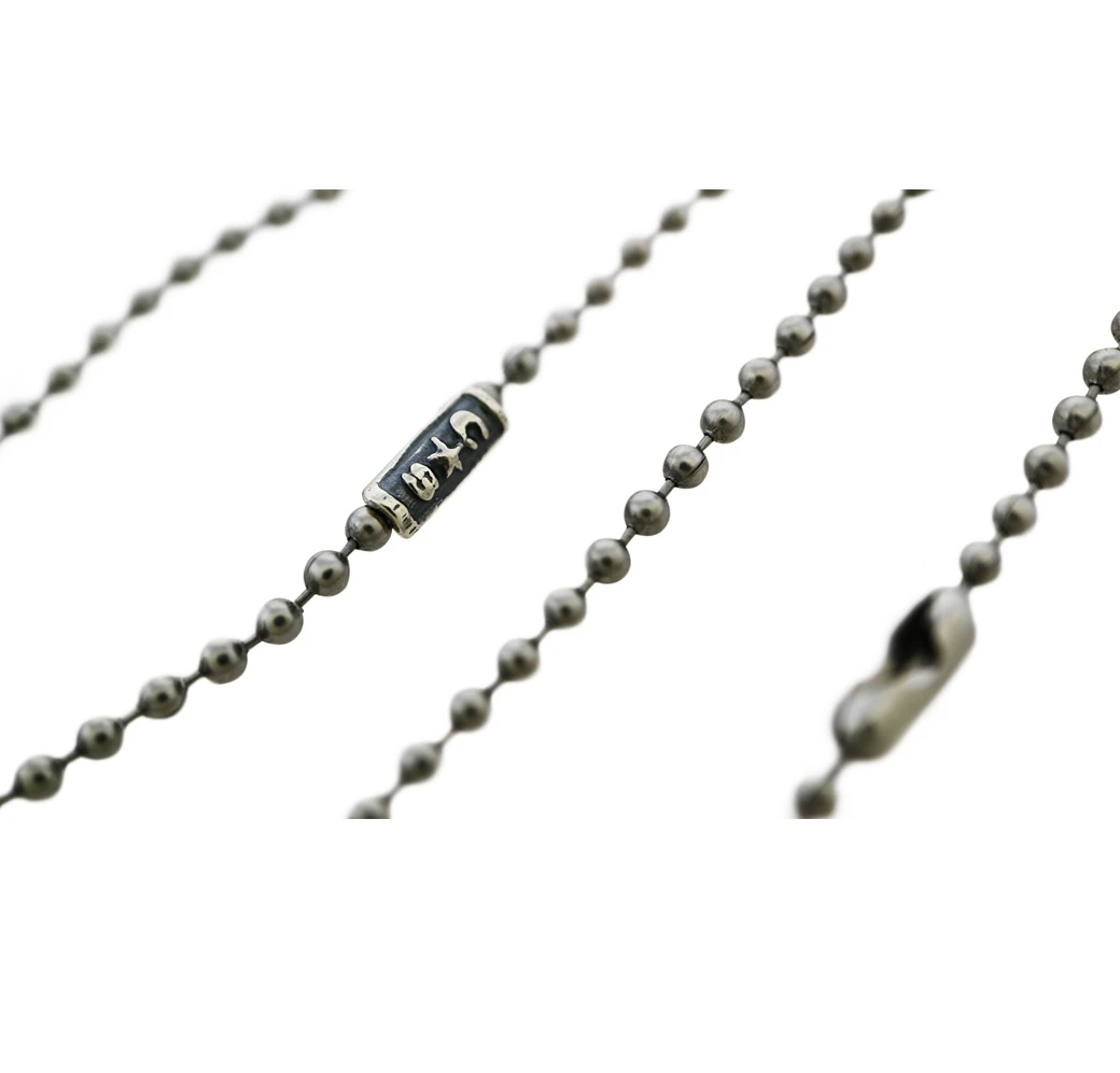 SMALL STAINLESS BEAD CHAIN