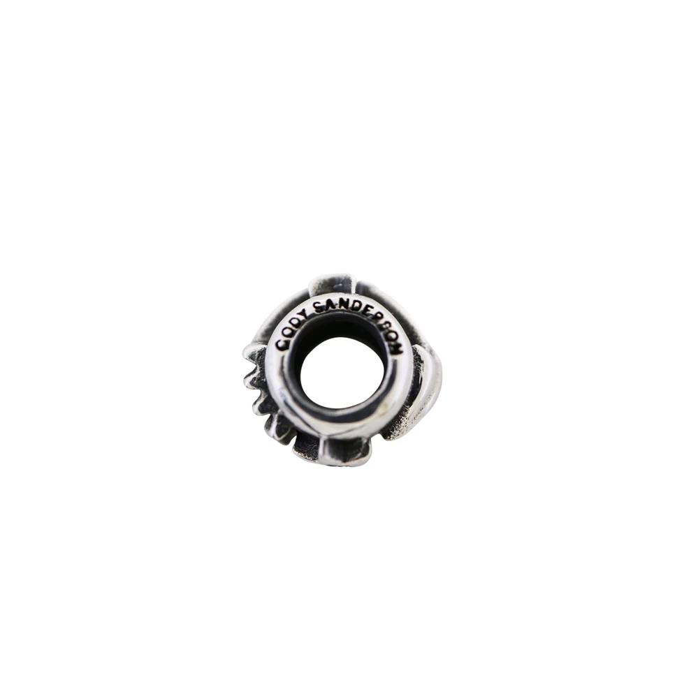 ARROW STAR HOLLOW RONDELLE BEAD - 2