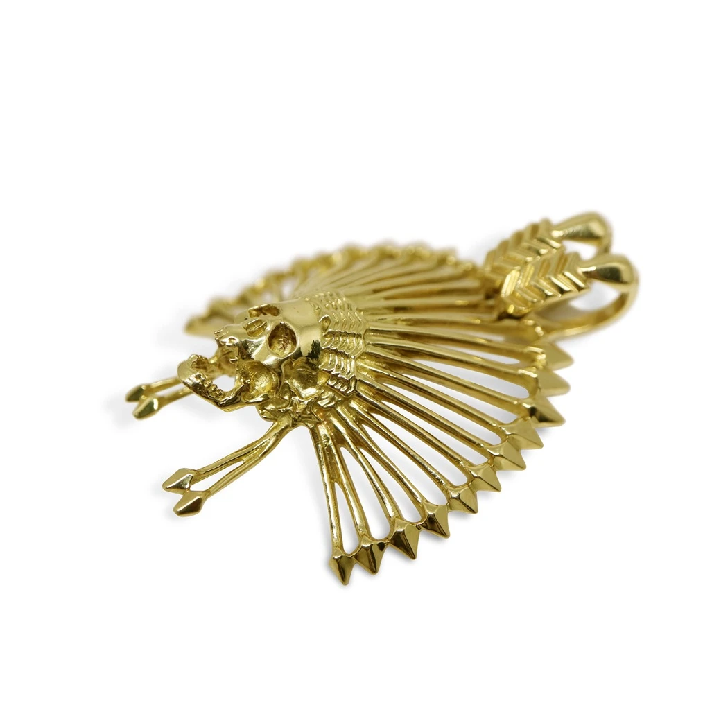 CHIEF KILL HATER PENDANT 18K GOLD - VIP EXCLUSIVE