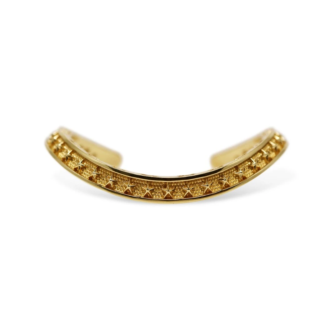 CLOUDS, CURVES AND STARS CUFF 18K GOLD - VIP EXCLUSIVE