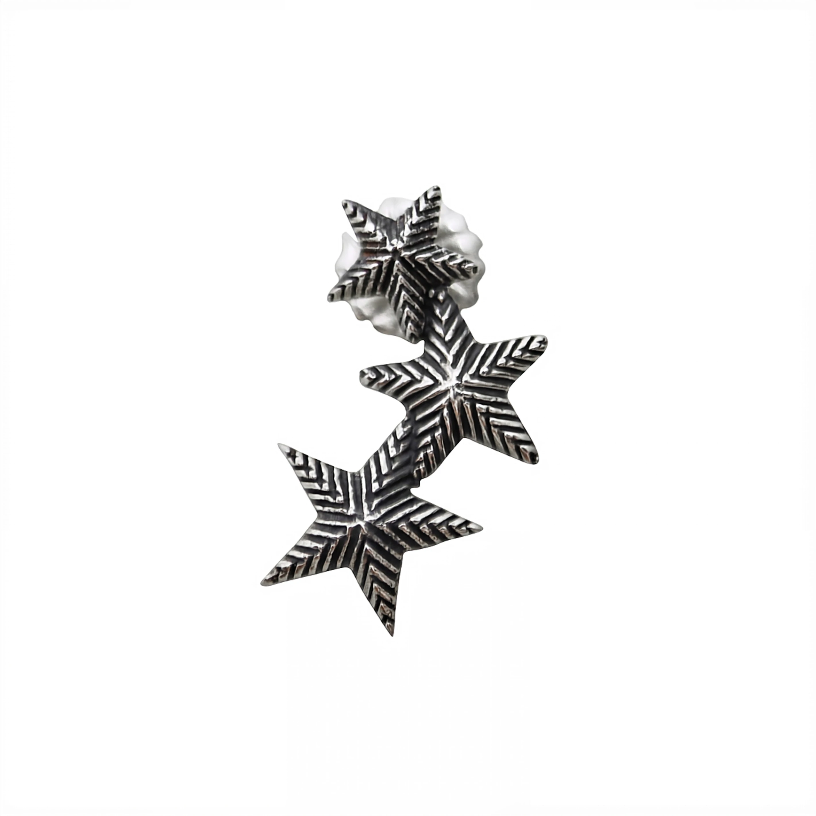 3 VALLEY STAR STUD EARRING - LEFT