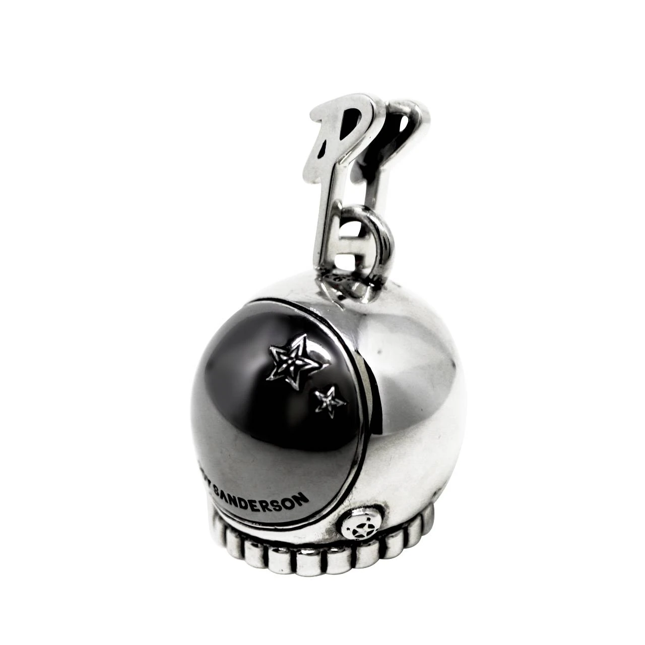 CO - BRANDED SPACE PARROT MAN HELMET PENDANT IN BLACK