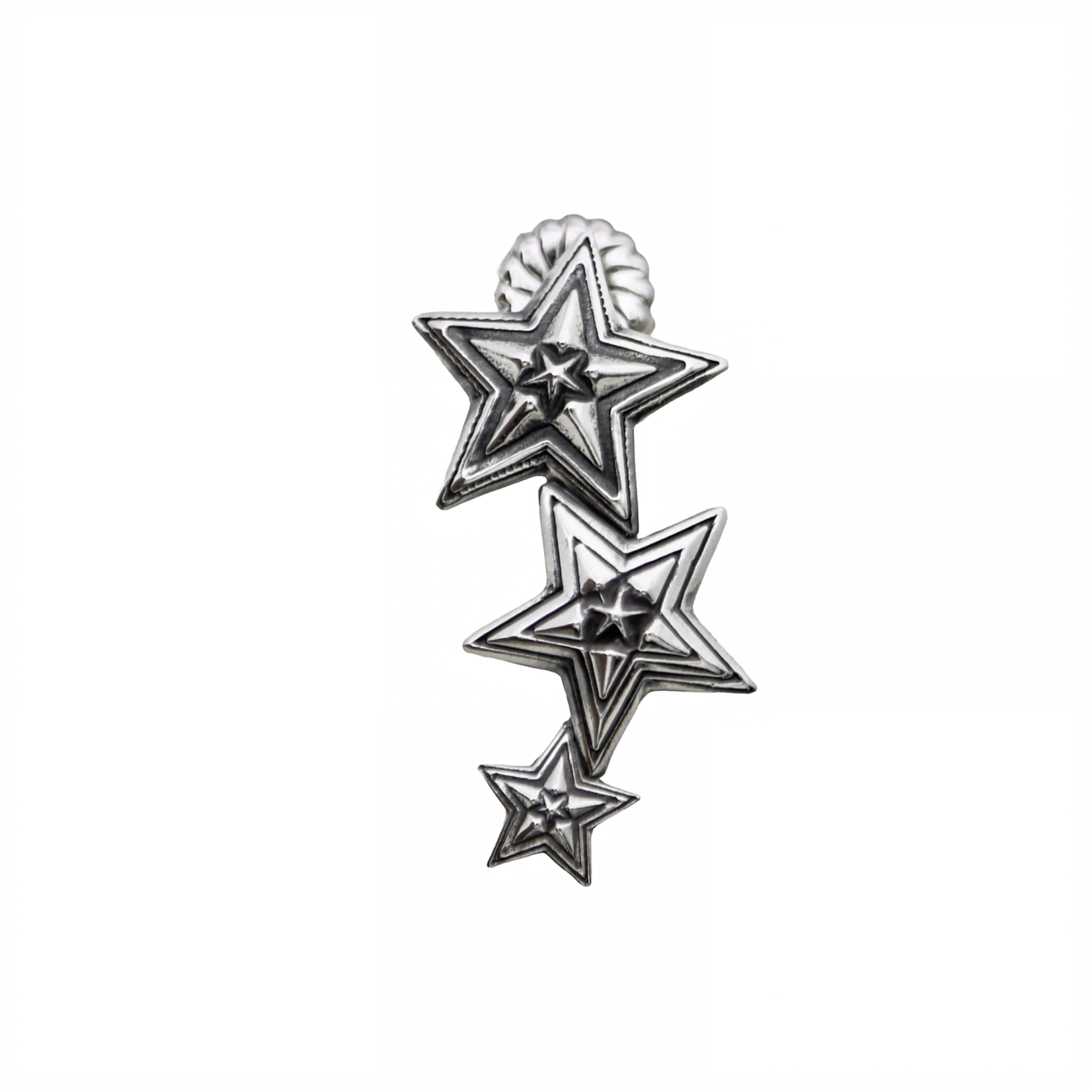 3 STAR IN STAR EARRING - LEFT