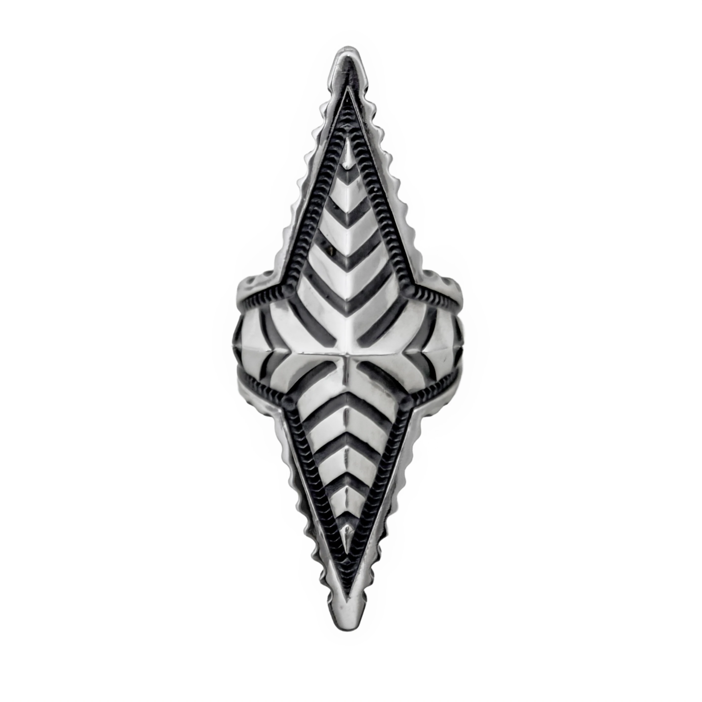 MEDIUM 4 POINT DEPP STAR RING