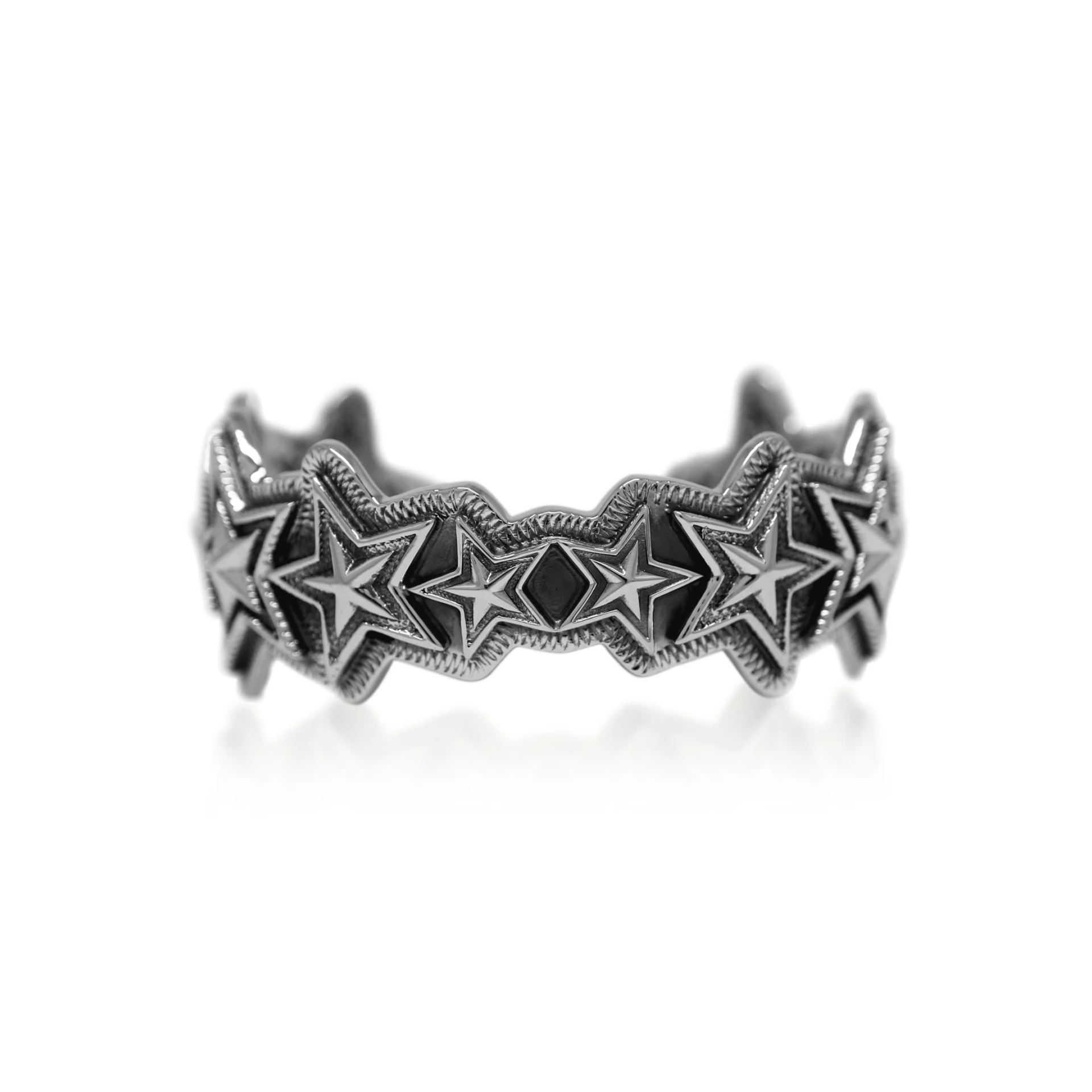 SMALL & EXTRA SMALL FACETED STAR CUFF