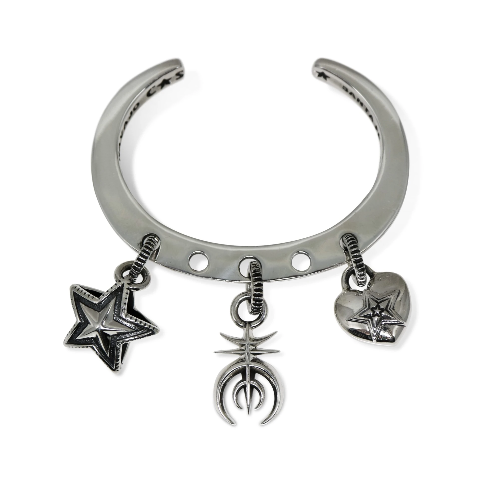 LUCKY CHARM BRACELET - ALL 3 CHARMS CUFF