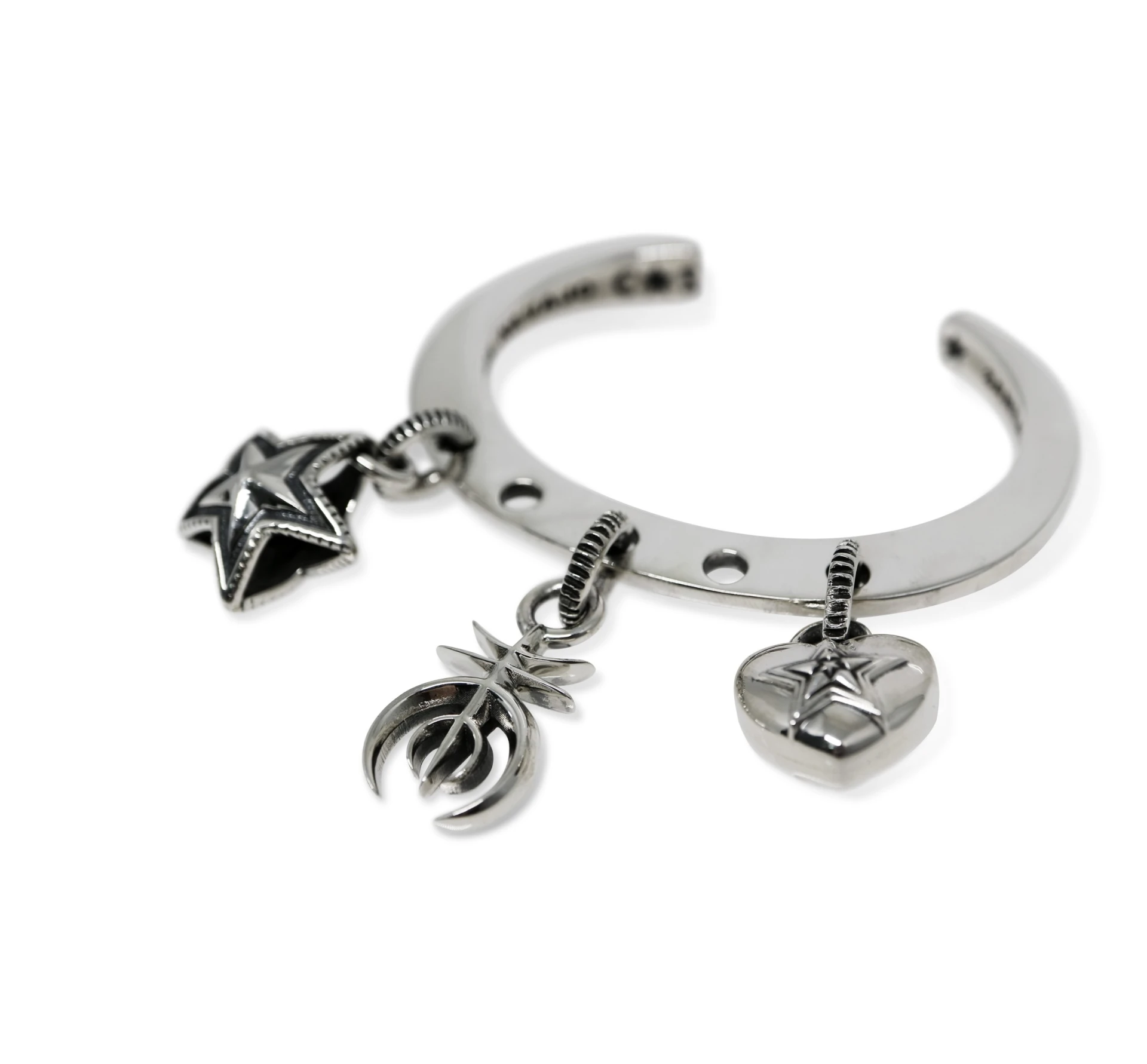 LUCKY CHARM BRACELET - ALL 3 CHARMS CUFF
