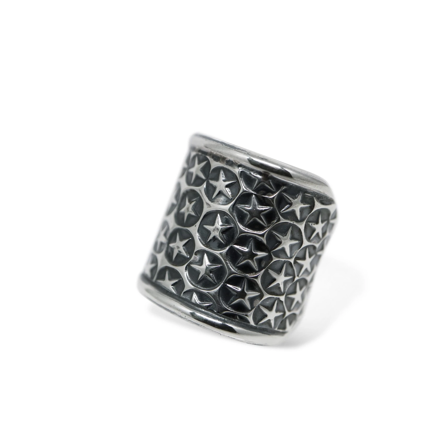 SUPER STAR STAMP WIDE RING