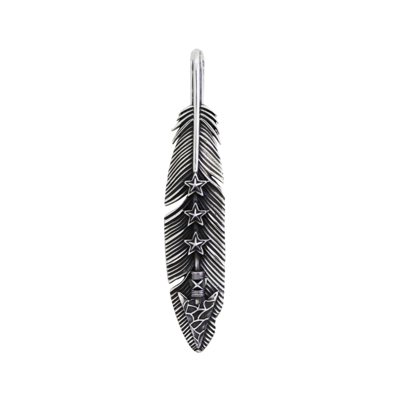 TOKYO EXCLUSIVE - 3RD ANNIVERSARY TRIPLE SHERIFF STAR ARROW FEATHER PENDANT
