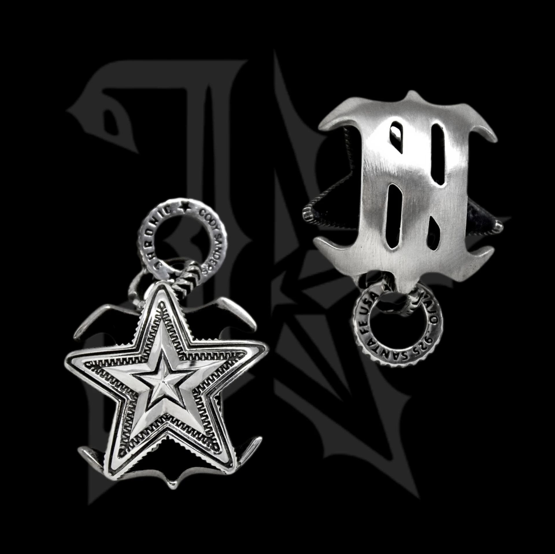 【限量聯名】REVERSIBLE CHRONIC x CODY SANDERSON STAR IN STAR PENDANT