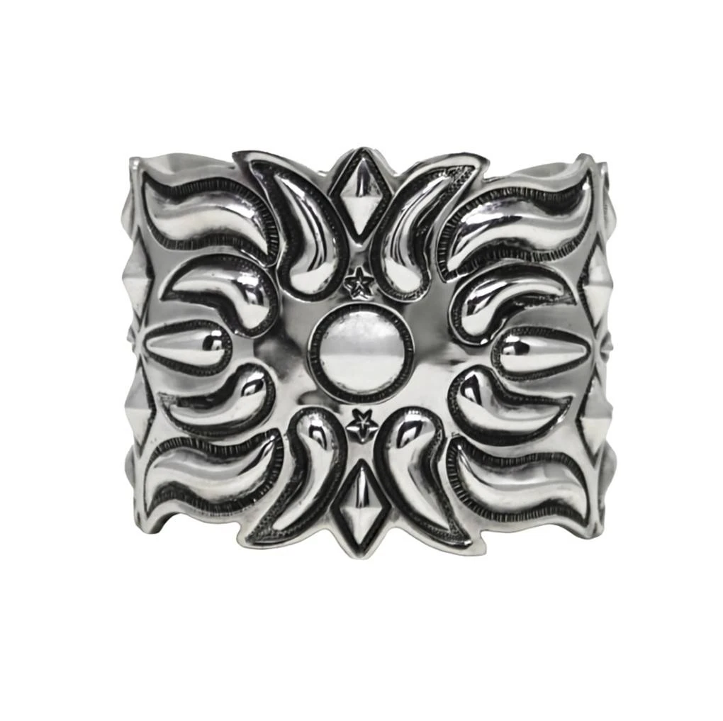 2 INCH TEARDROP & CENTER CIRCLE REPO CUFF
