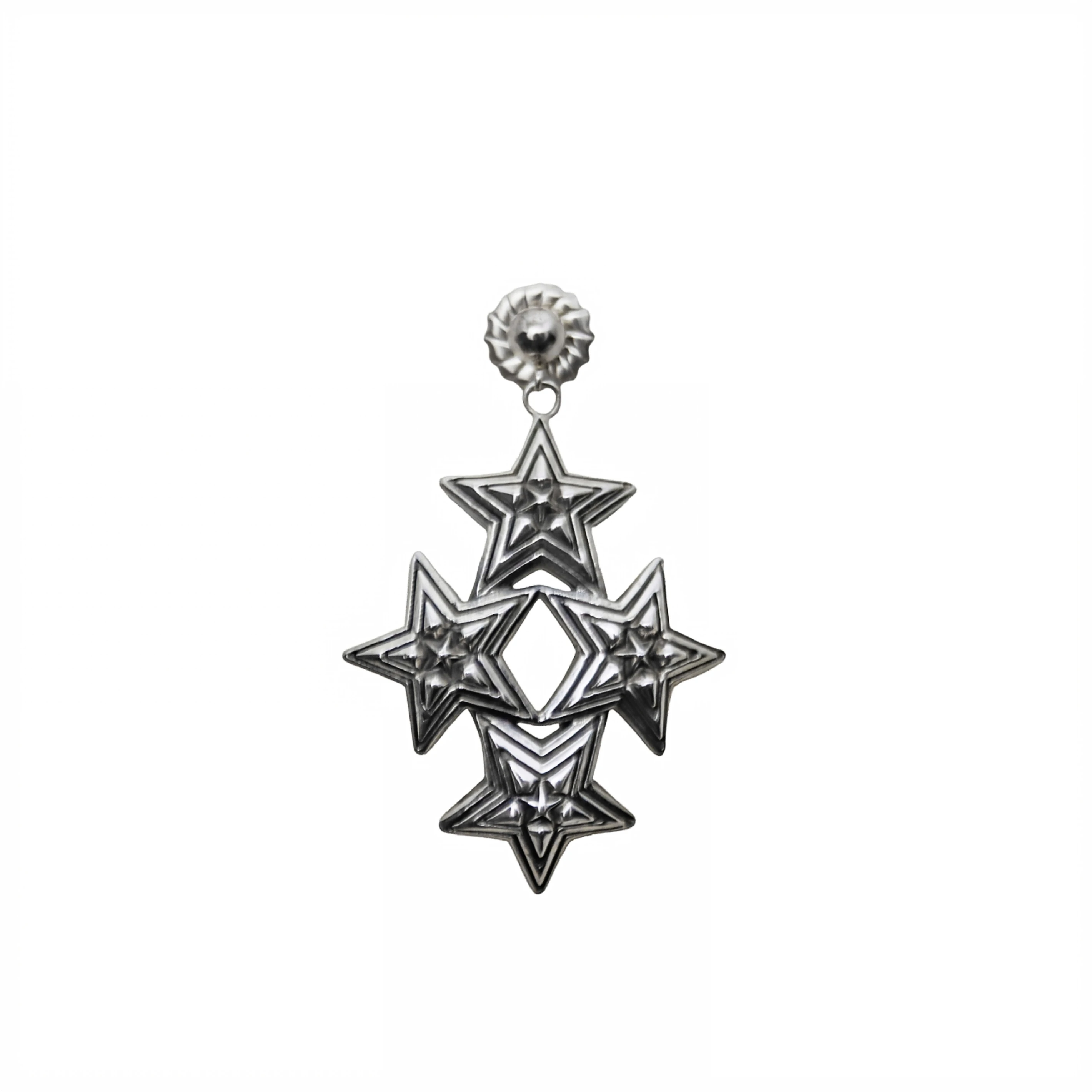 4 STAR IN STAR EARRING