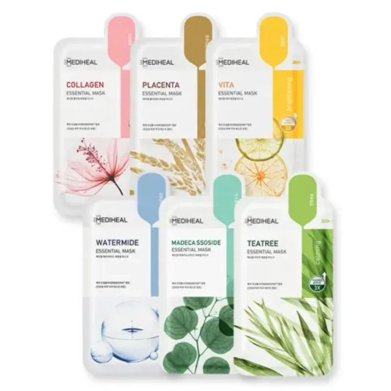 現貨 MEDIHEAL ｜美迪惠爾 精華系列面膜 多款任選 (面膜 積雪草 保濕 膠原蛋白 茶樹)