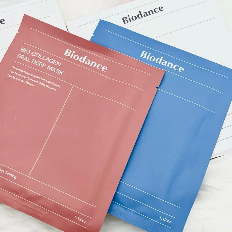 現貨 BIODANCE｜膠原蛋白實感深層全效面膜Bio-Collagen Real Deep Mask｜新深層保濕藍