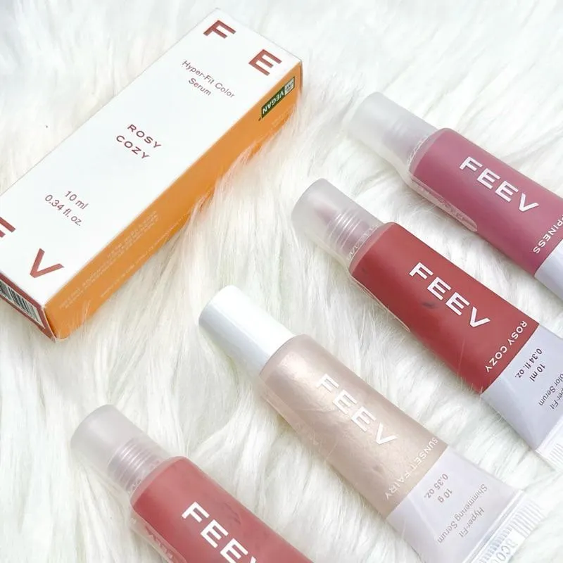 現貨 FEEV | 現貨 新色 腮紅唇部兩用顏料精華 10ml 純素液態腮紅蜜 HYPER-FIT COLOR SERUM