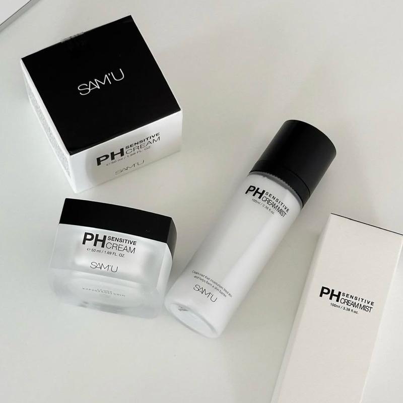現貨SAMU莎穆 面霜噴霧100ml妝前神器 底妝超服貼 滋潤爽膚妝前護膚補水保濕水