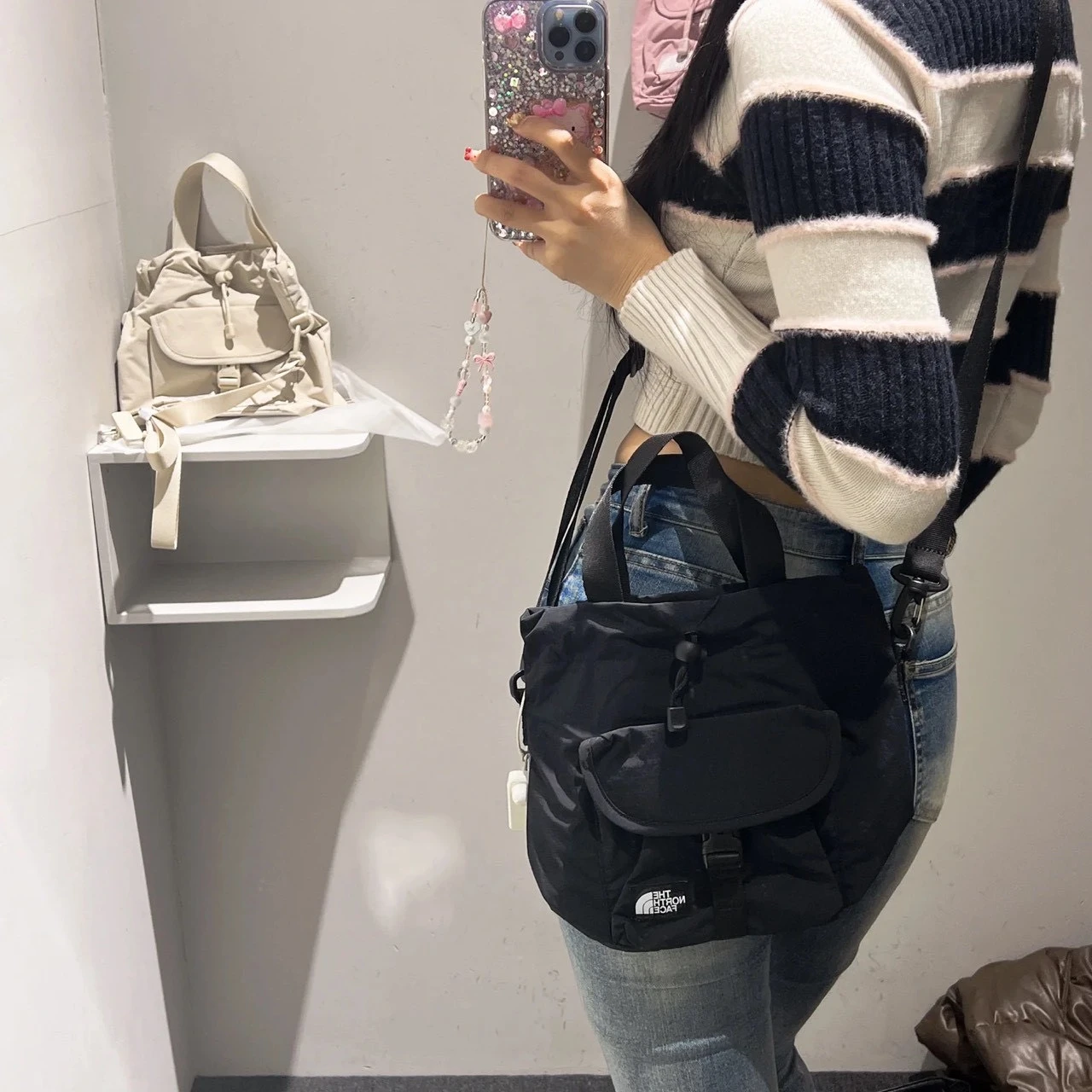 現貨the north face北臉breeze bucket bag束口包