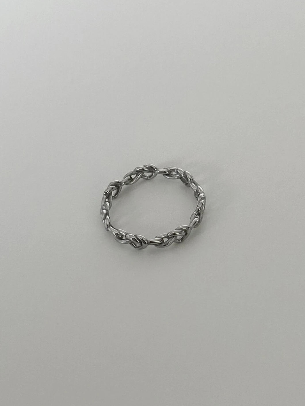 現貨Ofuse heart knot ring-var sized