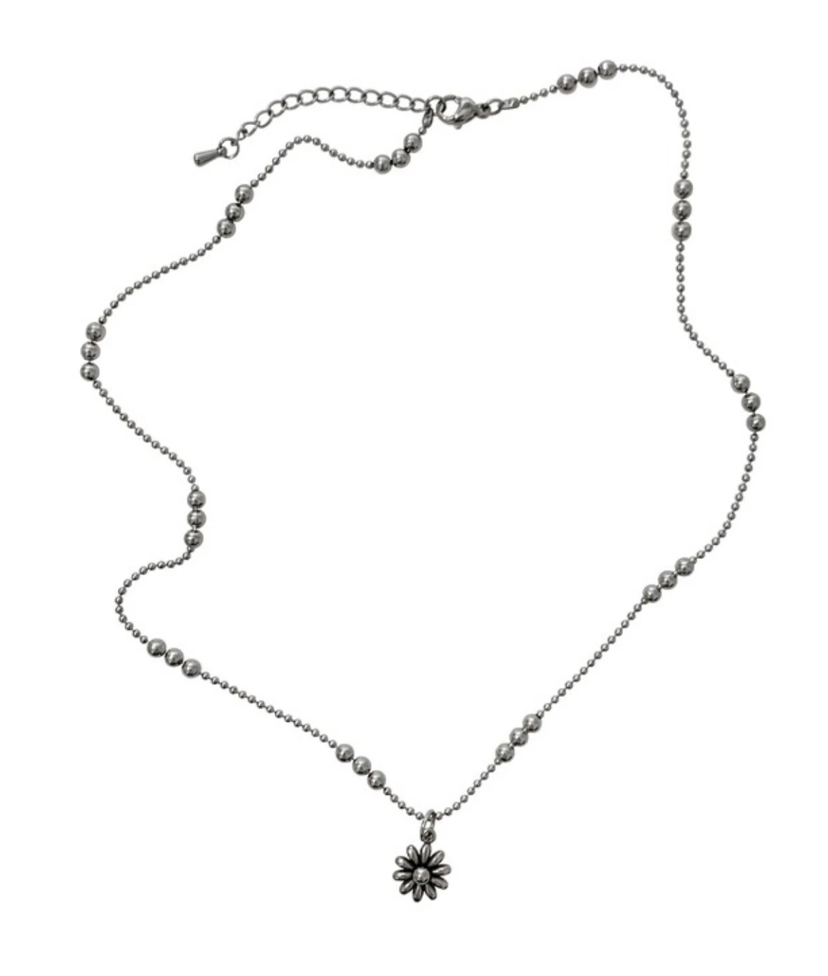 現貨Ofuse flower ball necklace-var sizes